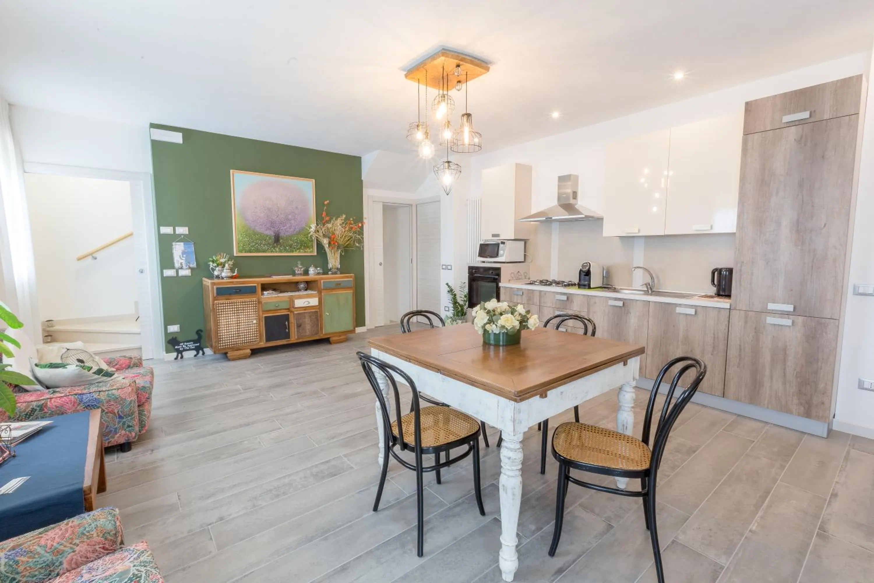 Communal lounge/ TV room in B&B ARMONIE DI CAMPAGNA