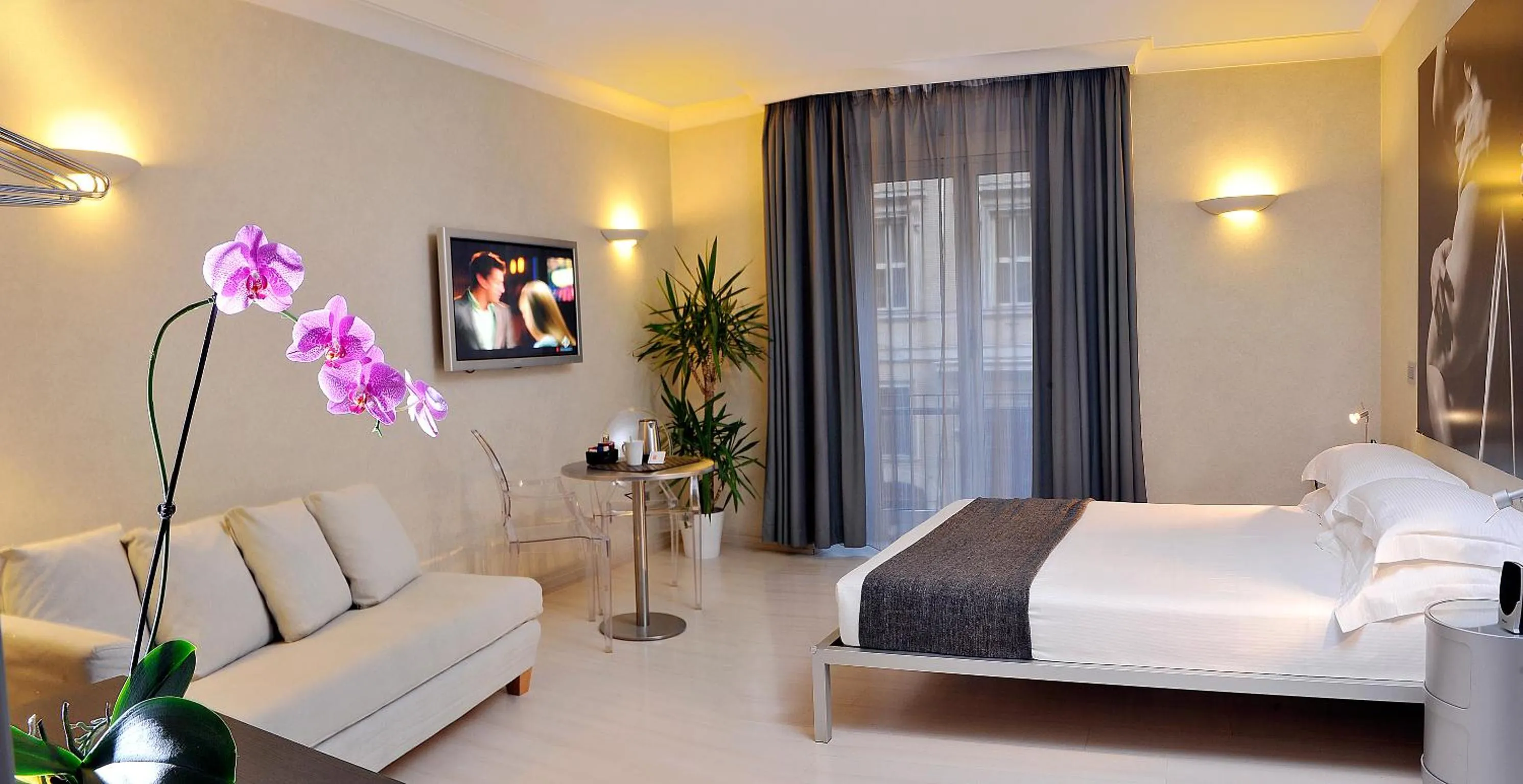 Bedroom, Bed in B&B Best Pantheon