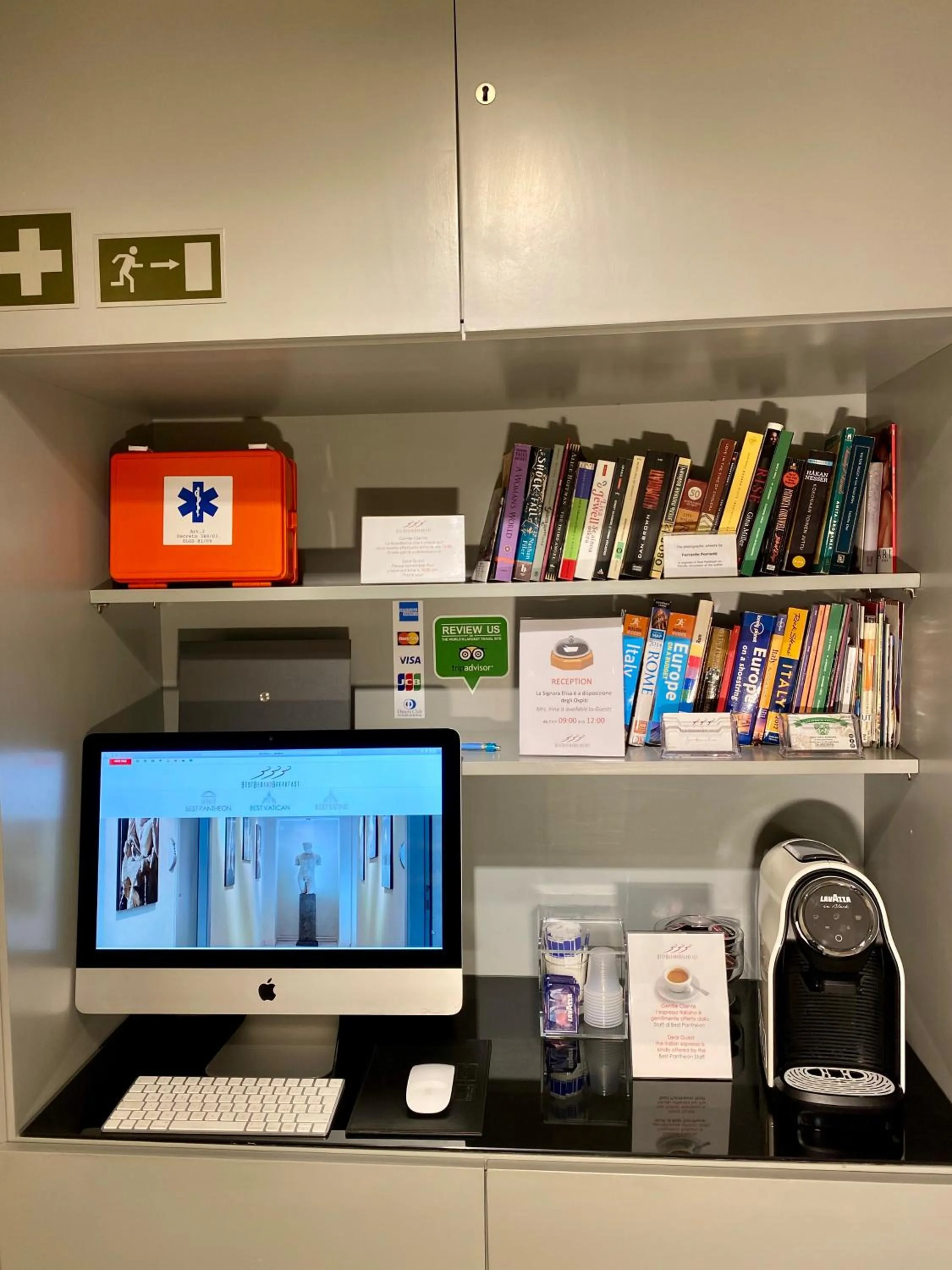 Living room in B&B Best Pantheon