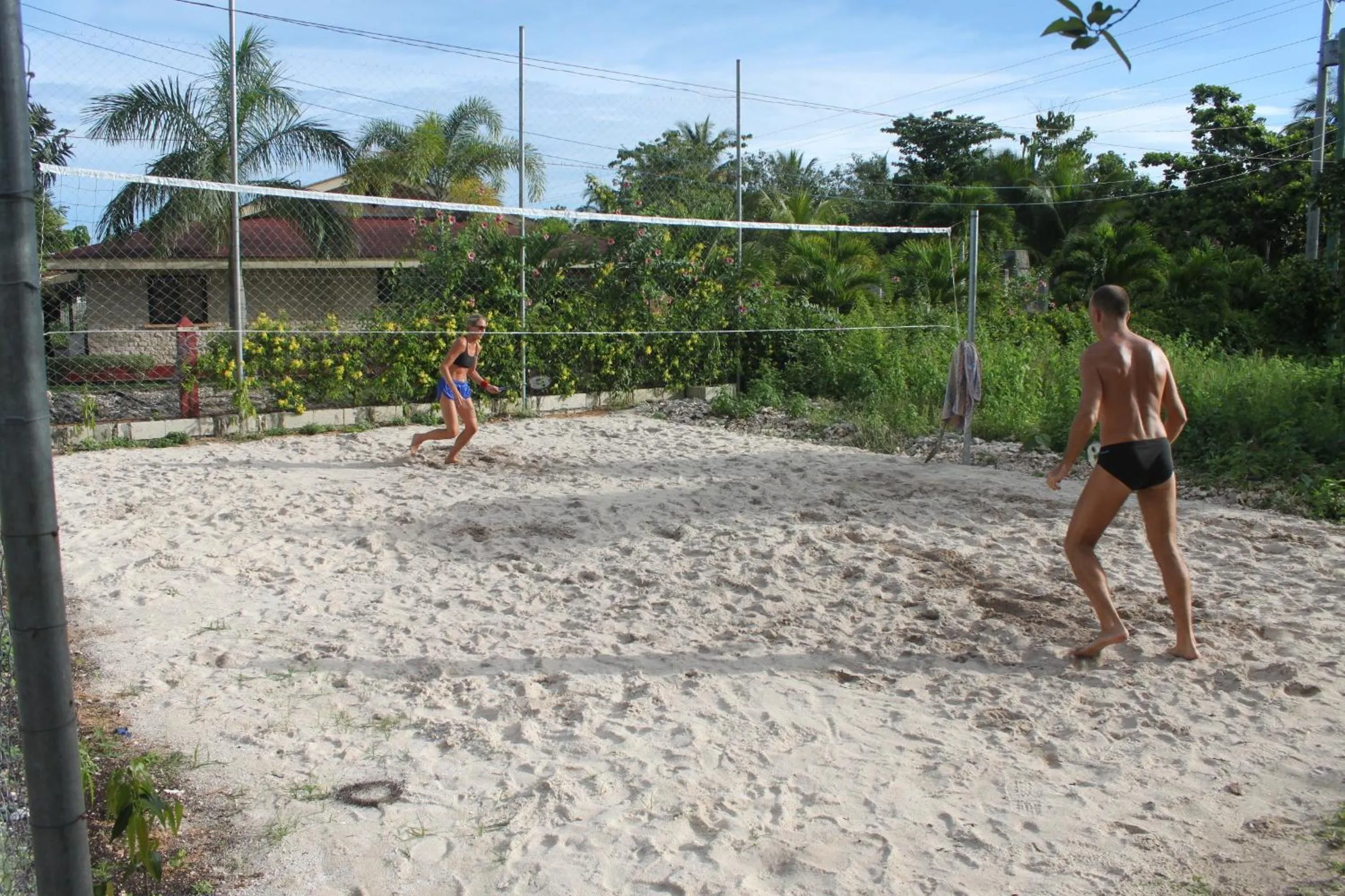 Children play ground in Vanilla Sky Dive Resort