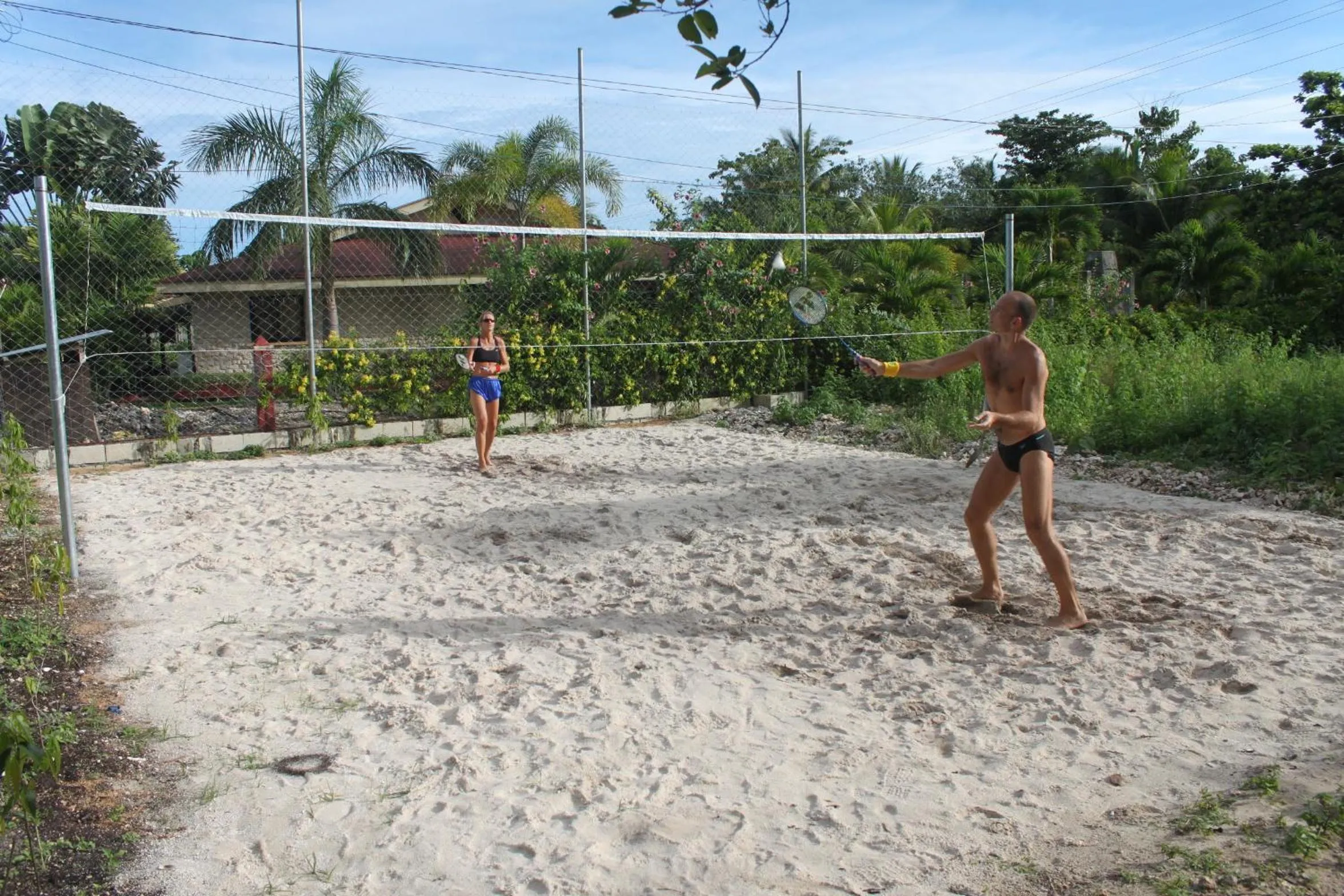 Children play ground in Vanilla Sky Dive Resort