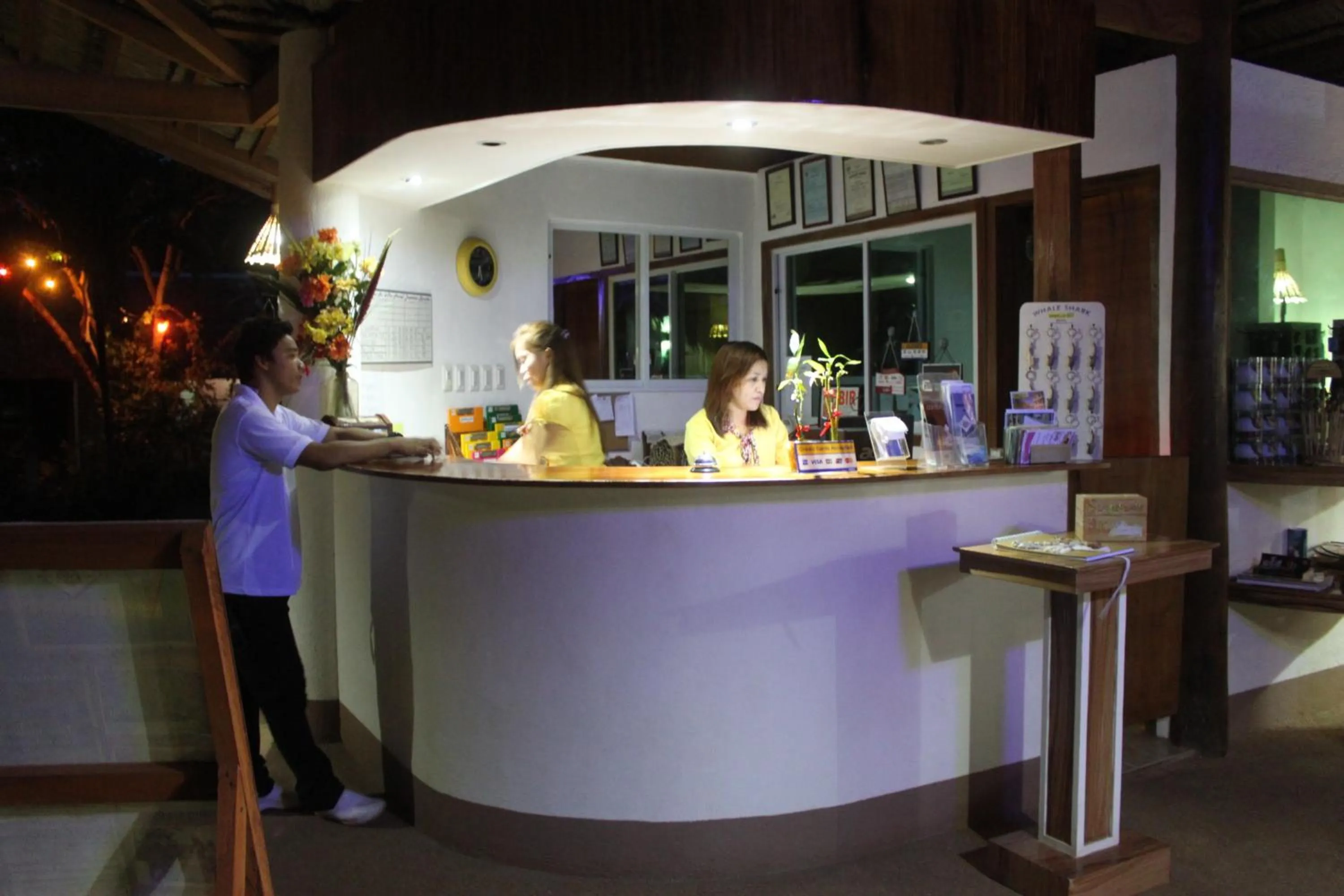 Lobby or reception in Vanilla Sky Dive Resort