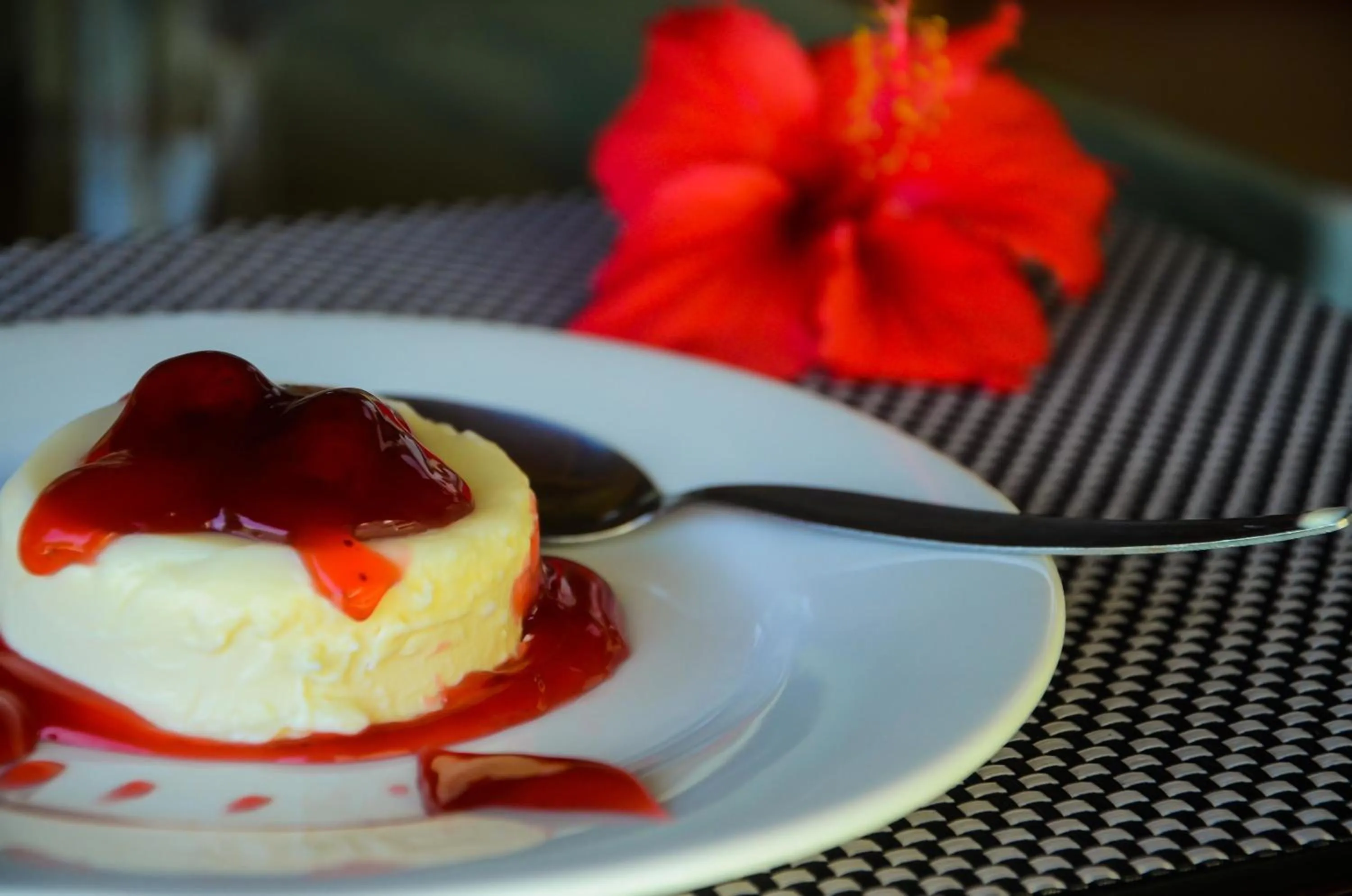 Food in Vanilla Sky Dive Resort