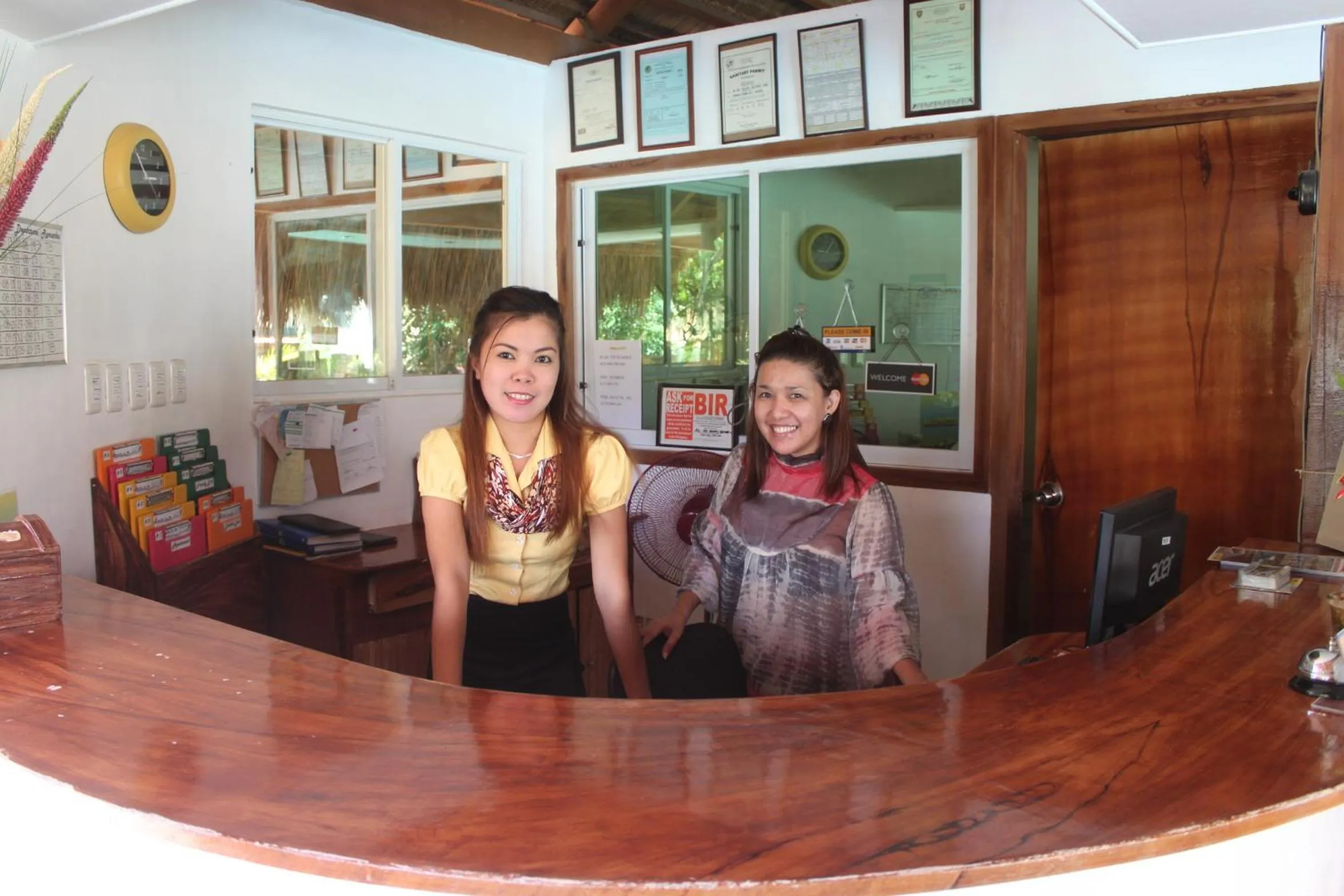 Lobby or reception in Vanilla Sky Dive Resort