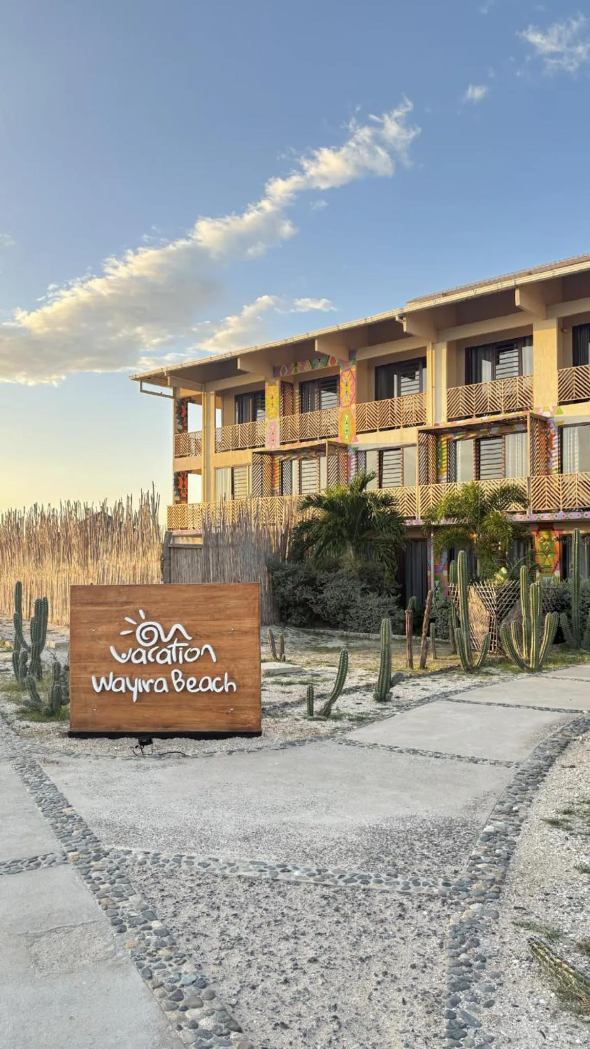 Property building in Hotel Wayira Beach