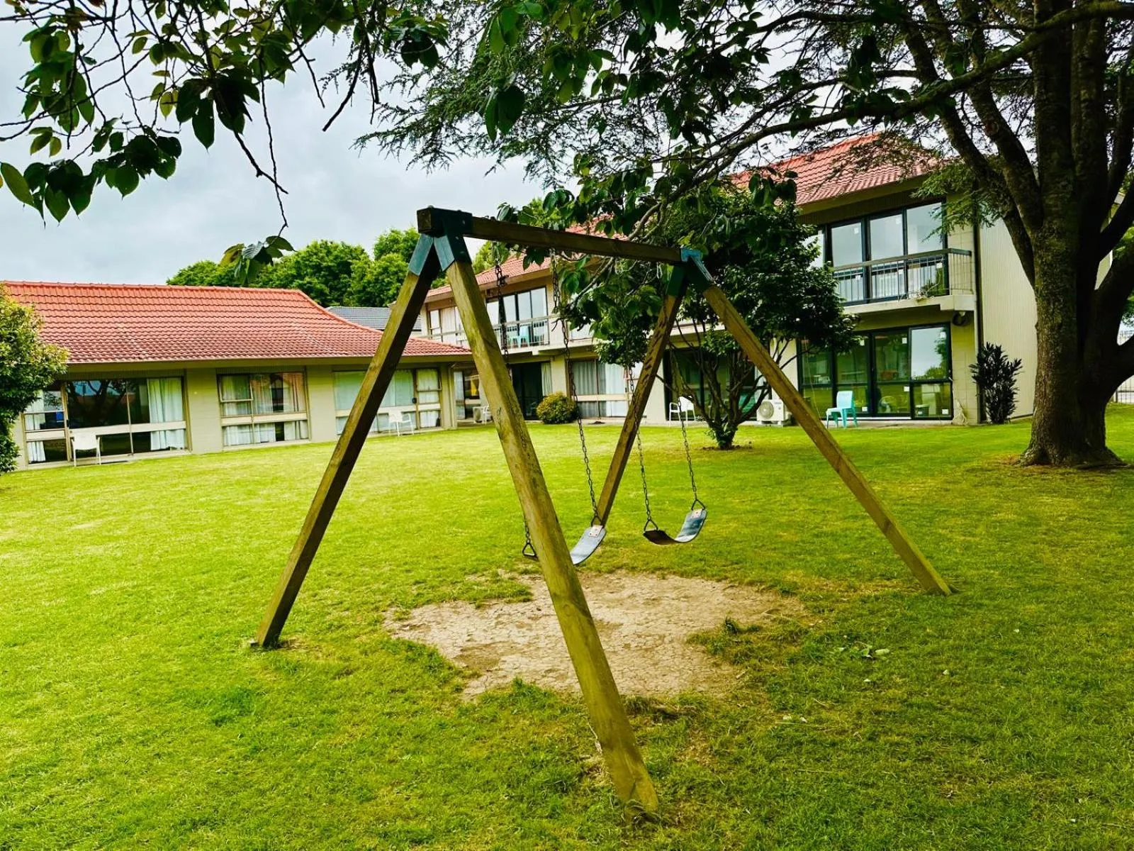 Children play ground in Airport Gold Star Motel