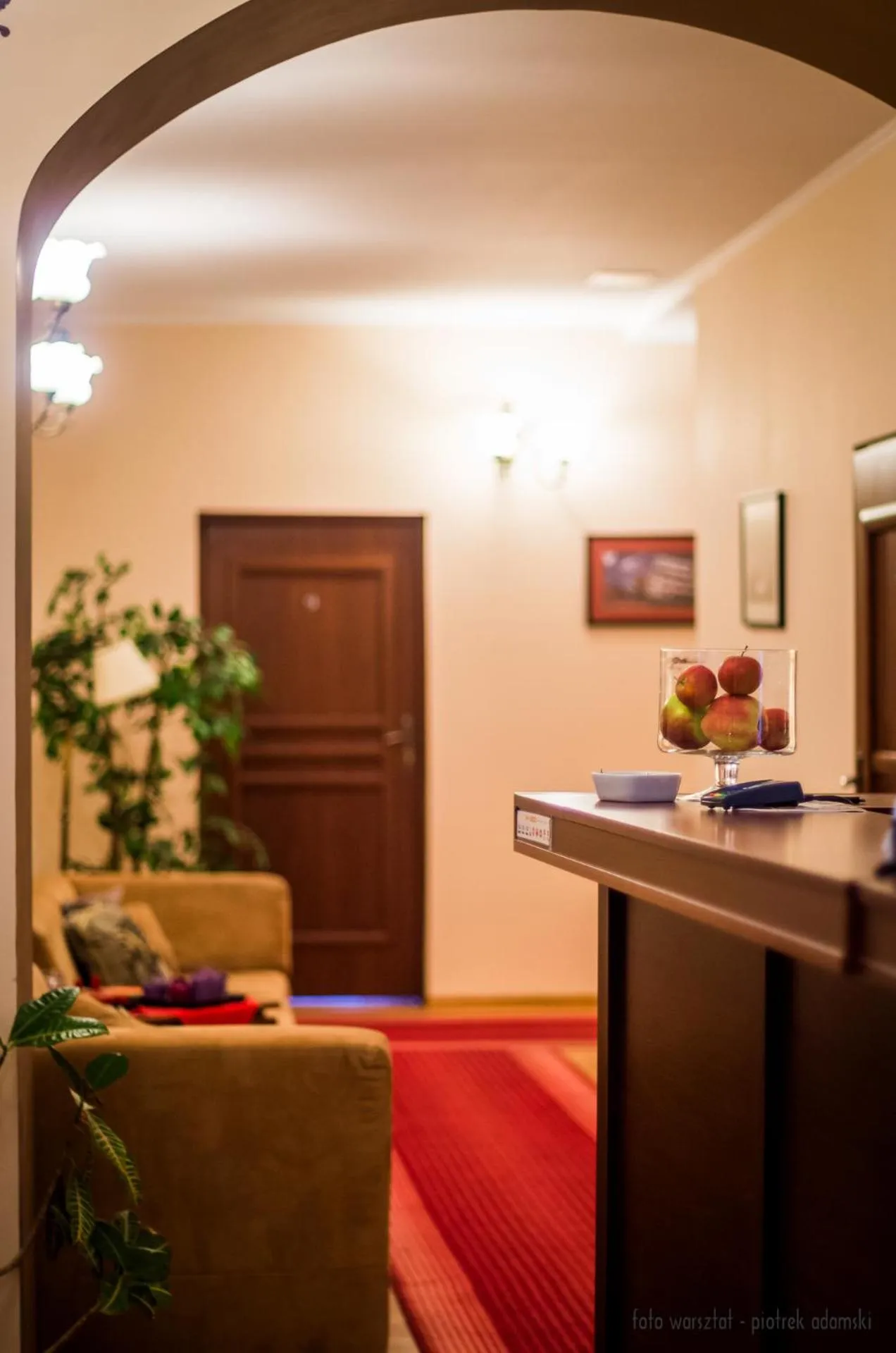 Lobby or reception in BedRooms Piotrkowska 64
