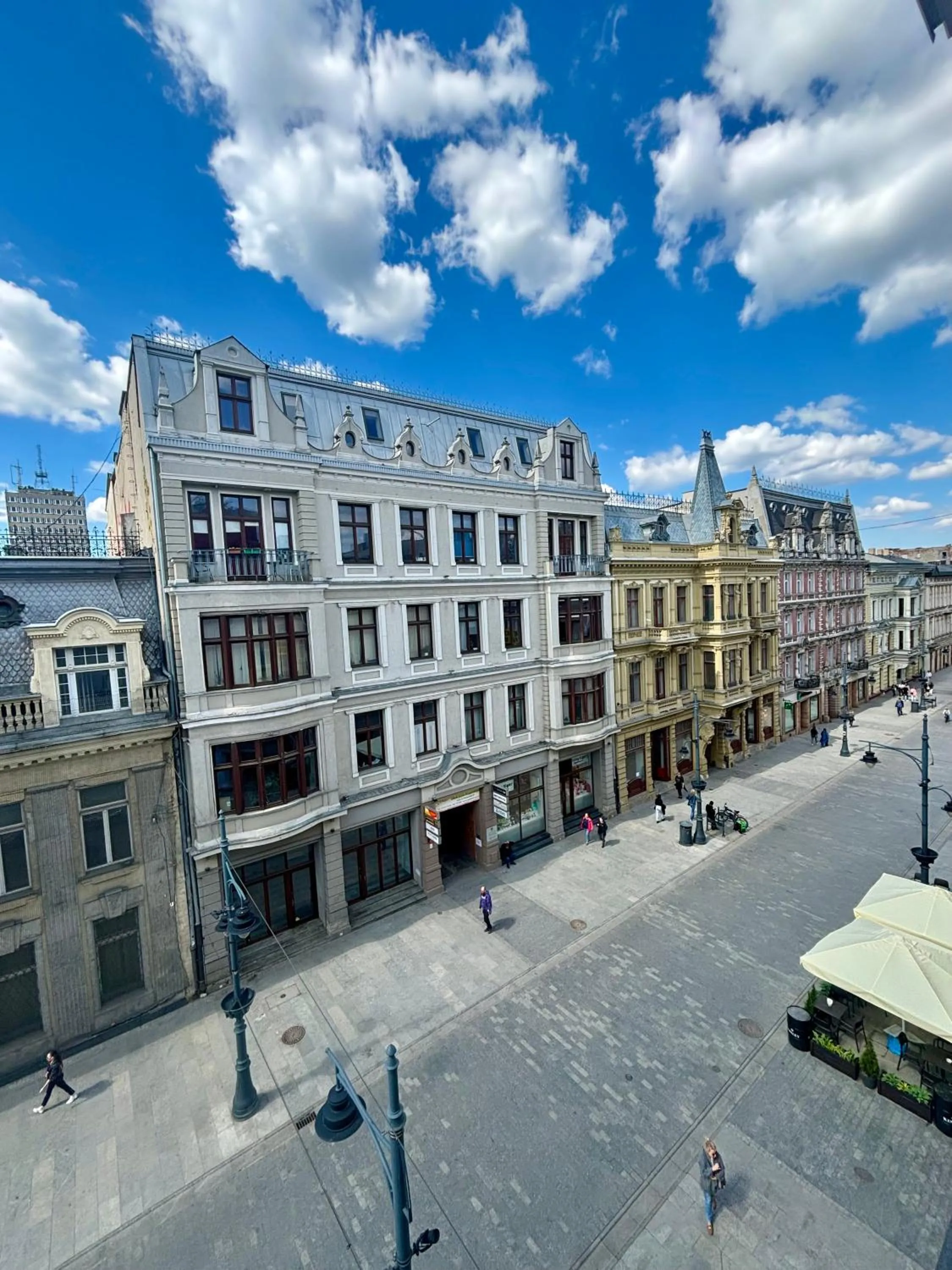 View (from property/room) in BedRooms Piotrkowska 64