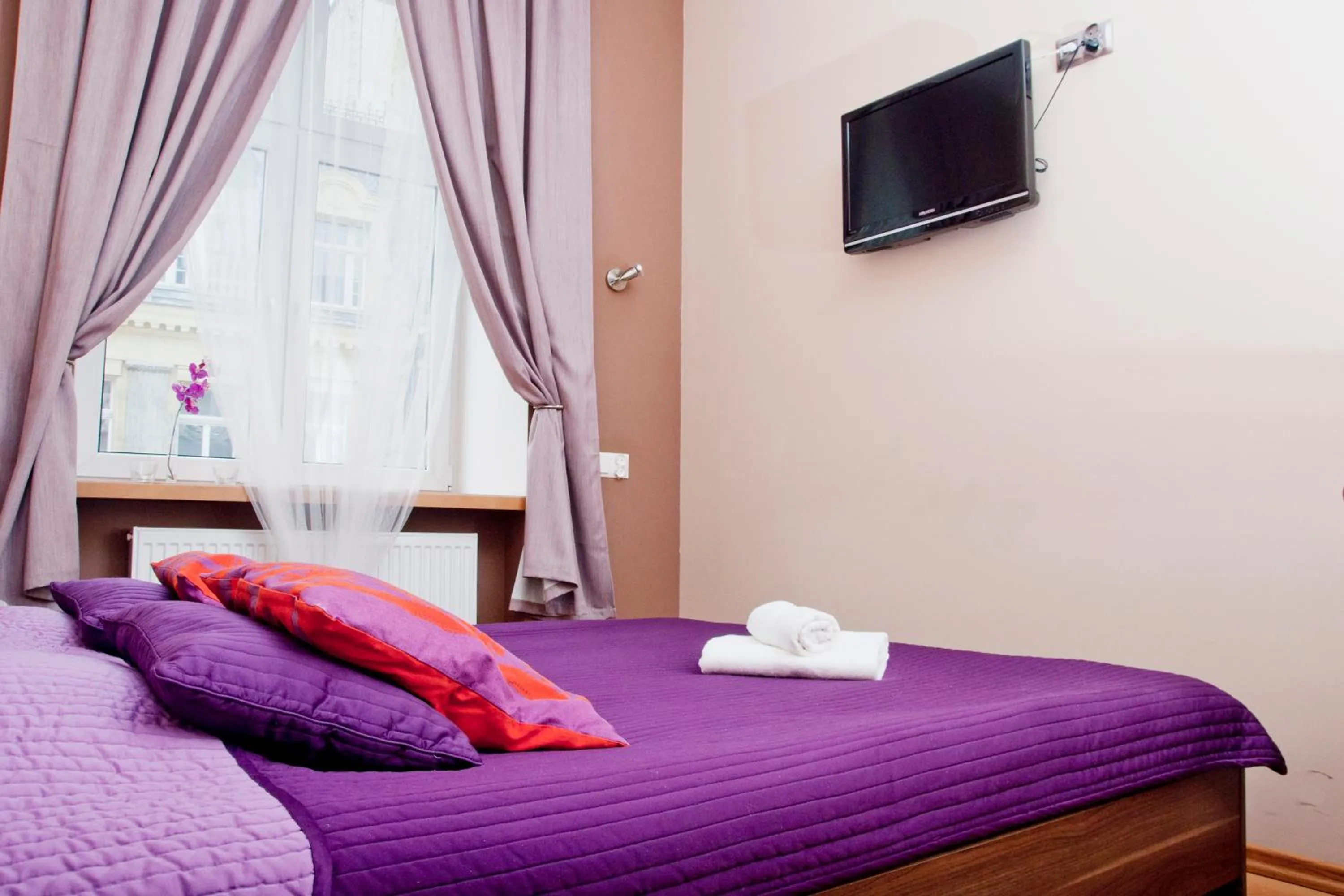 View (from property/room), Bed in BedRooms Piotrkowska 64