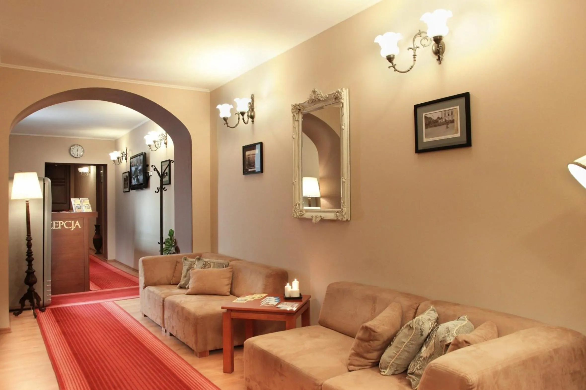 Lobby or reception in BedRooms Piotrkowska 64