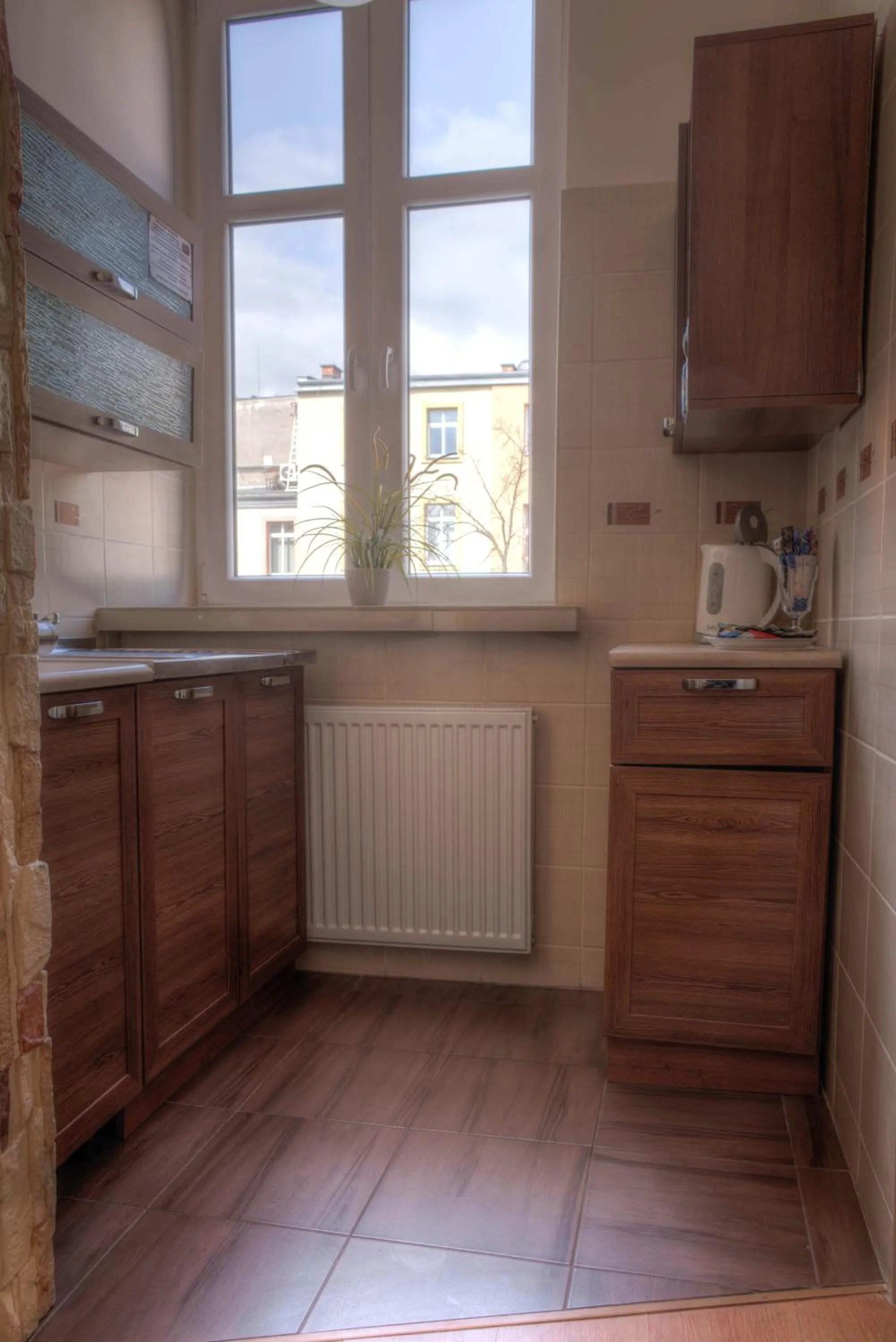 Kitchen or kitchenette in BedRooms Piotrkowska 64