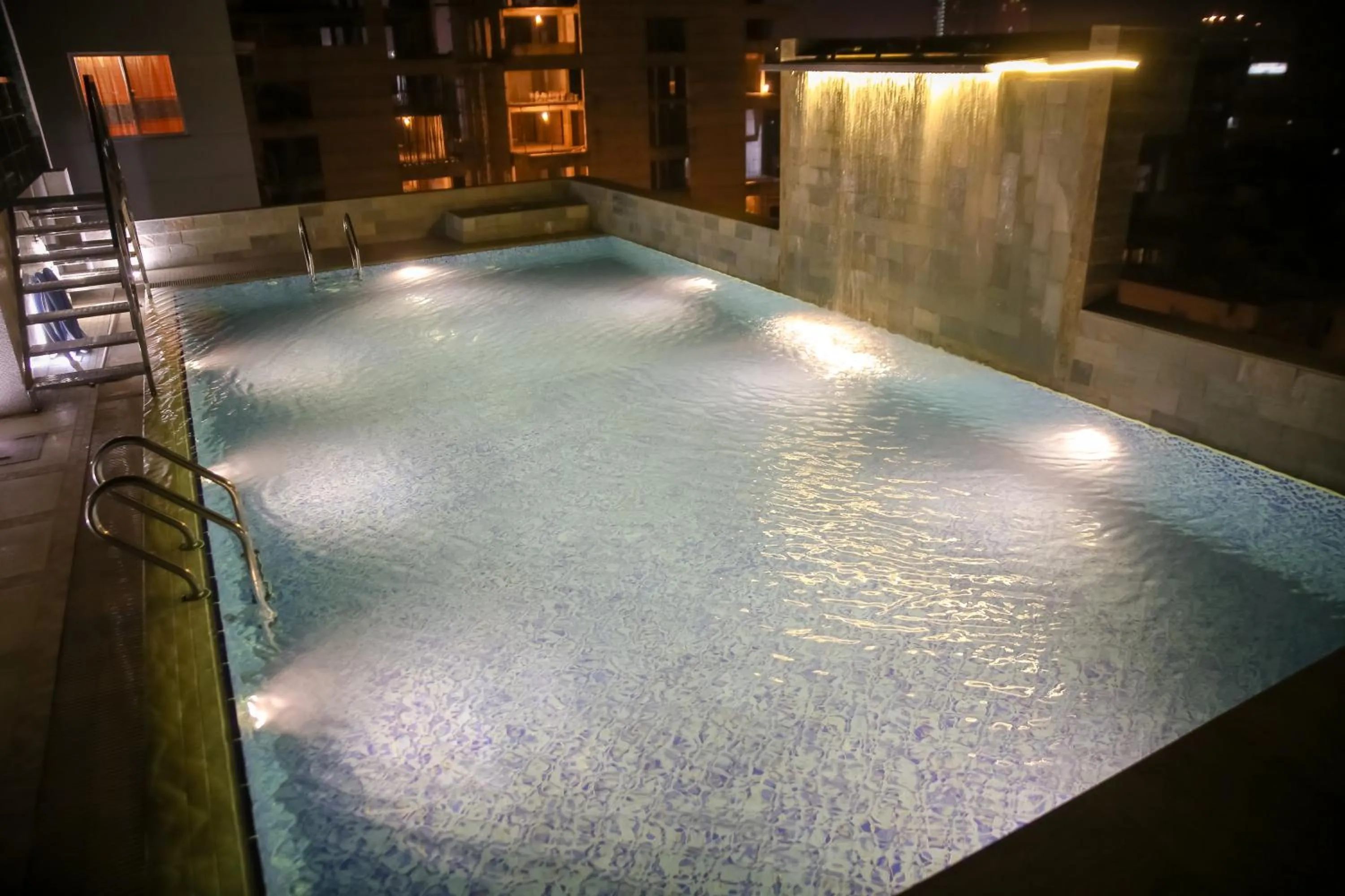 Swimming pool in Coventina Lake Suites