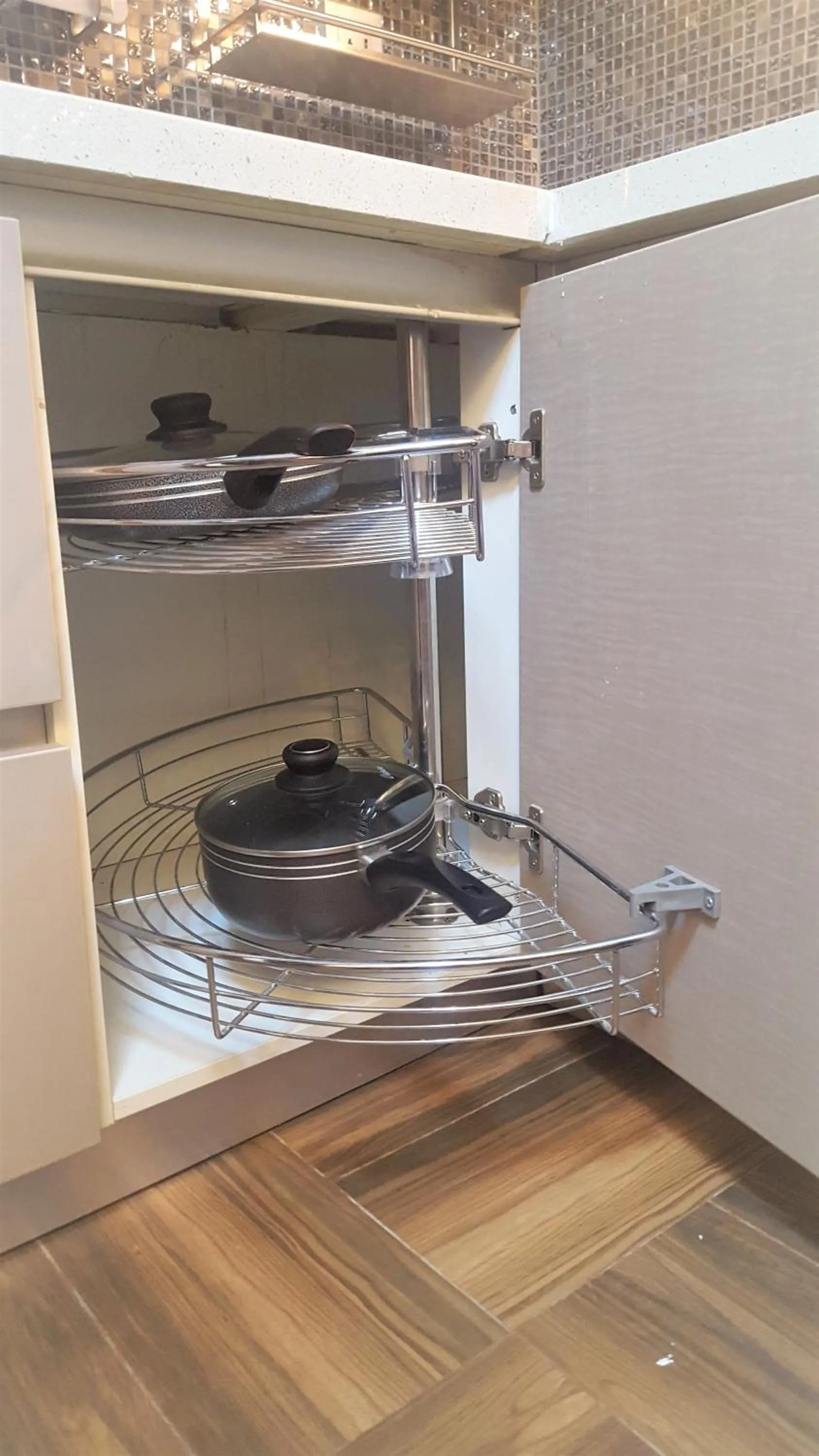 Kitchen or kitchenette in Coventina Lake Suites