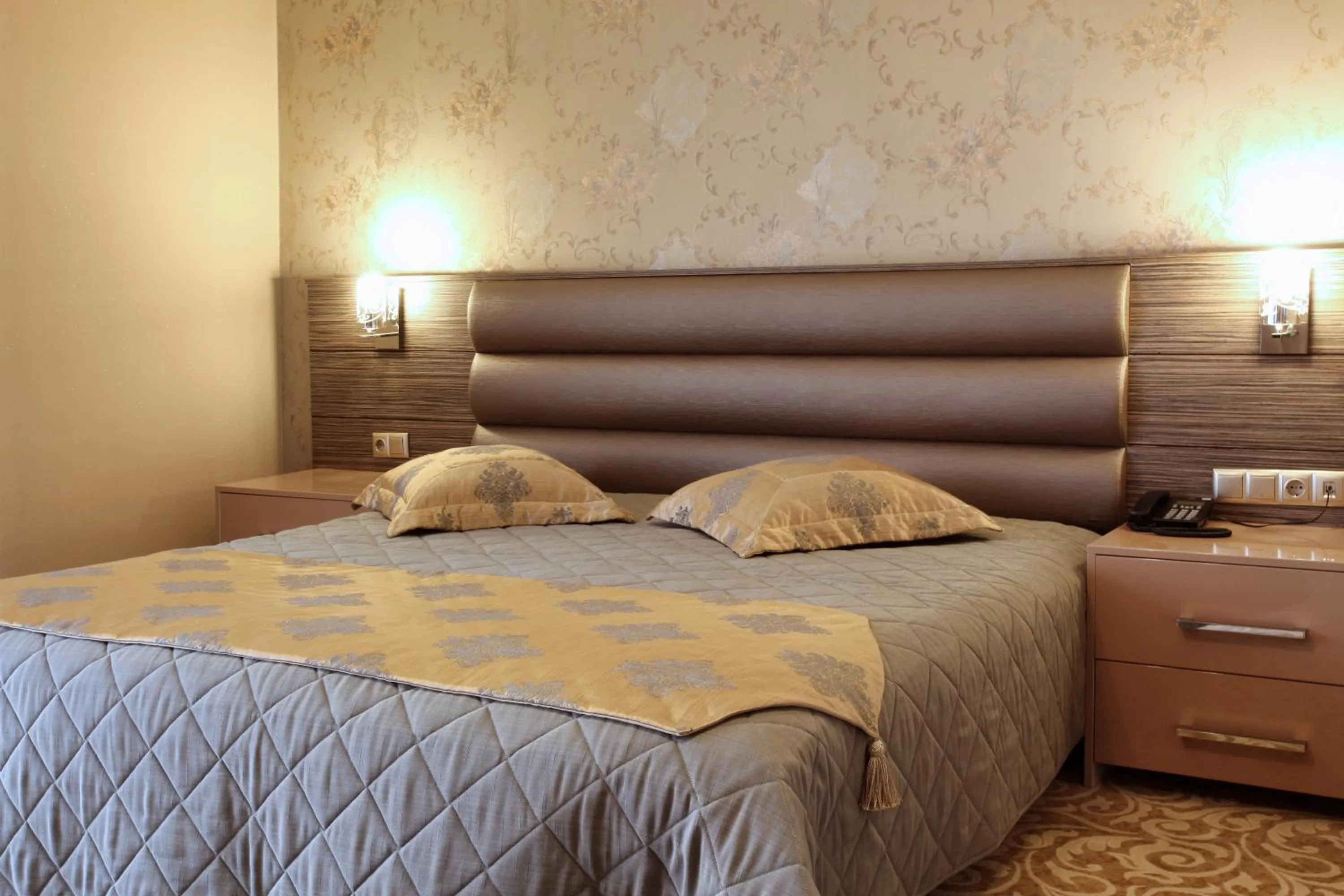 Bed in Balturk House Hotel