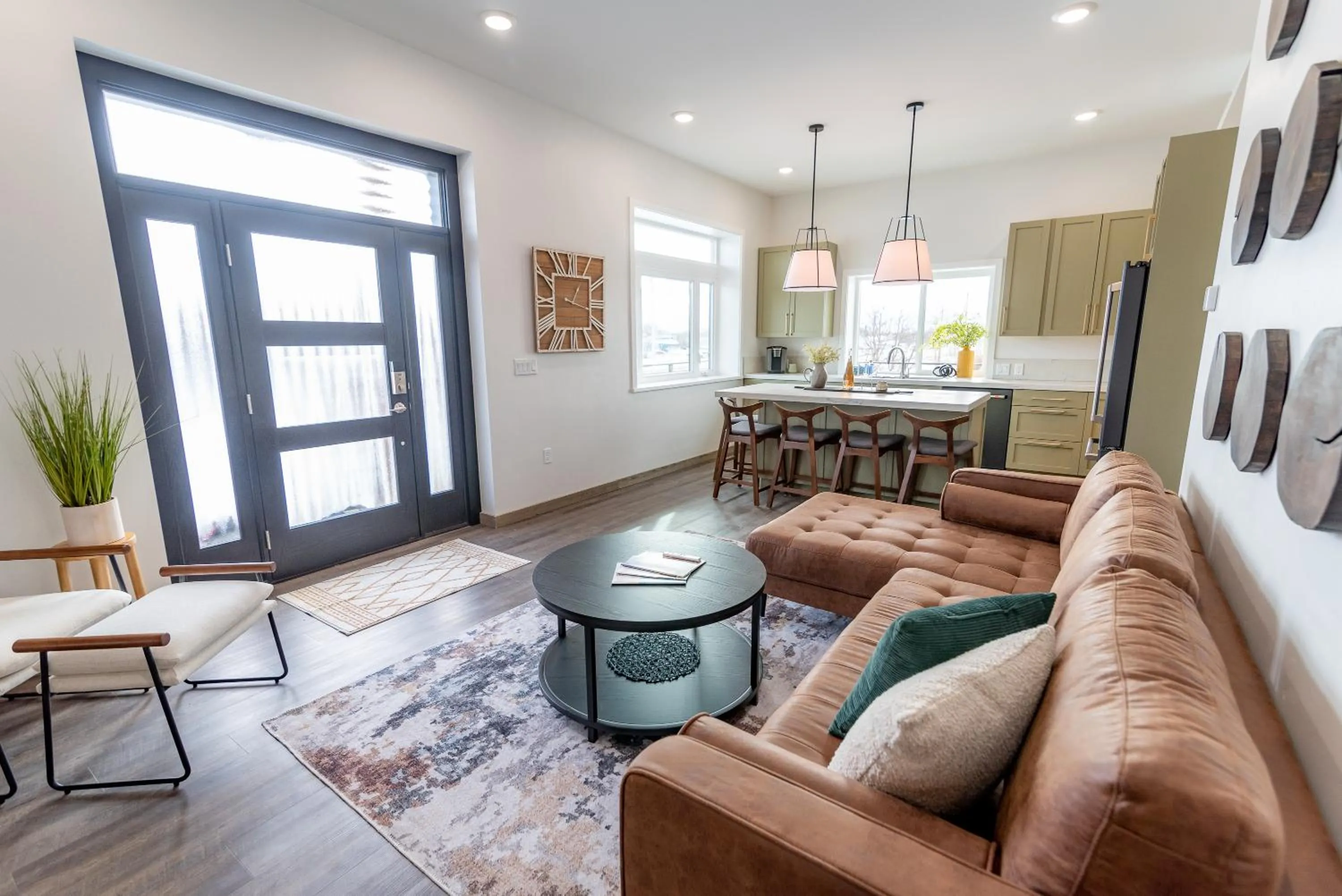 Living room in Colony Suites