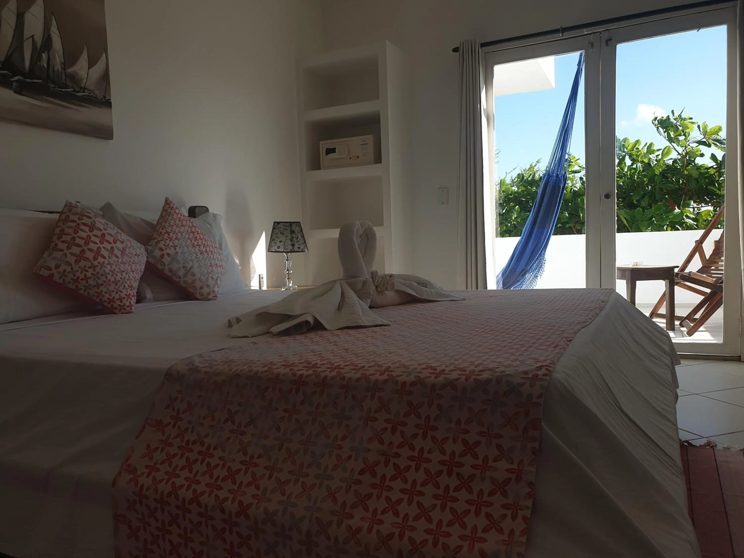 Bed in Pousada Caminho da Praia