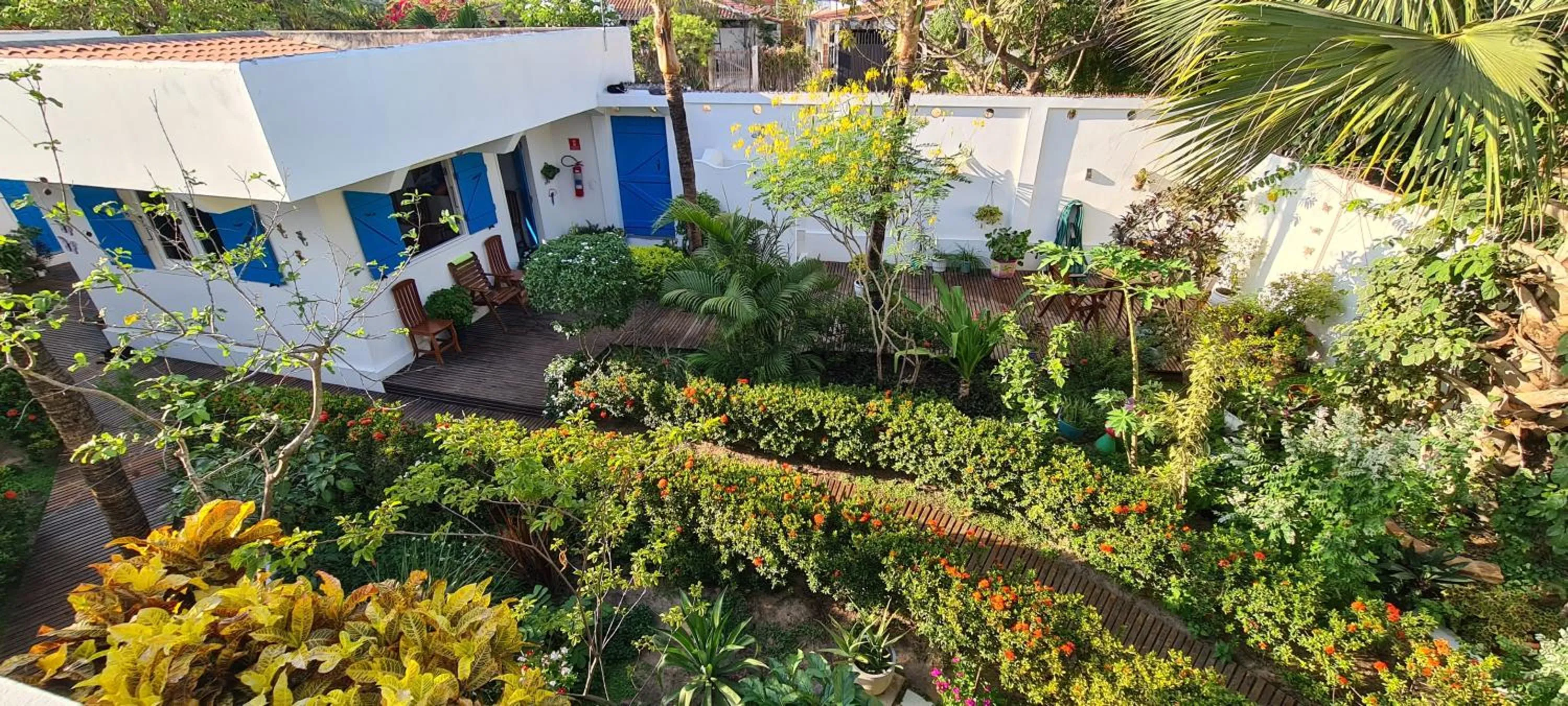 Property building in Pousada Caminho da Praia