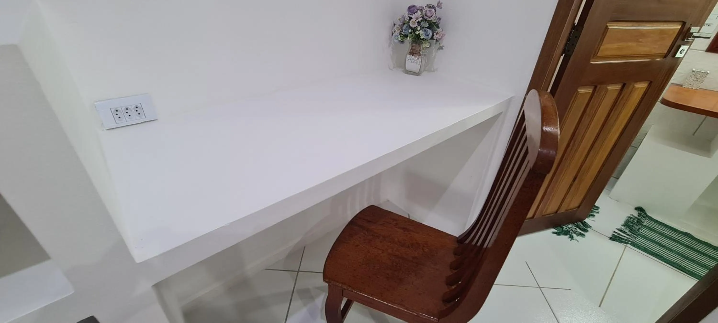 Seating area in Pousada Caminho da Praia