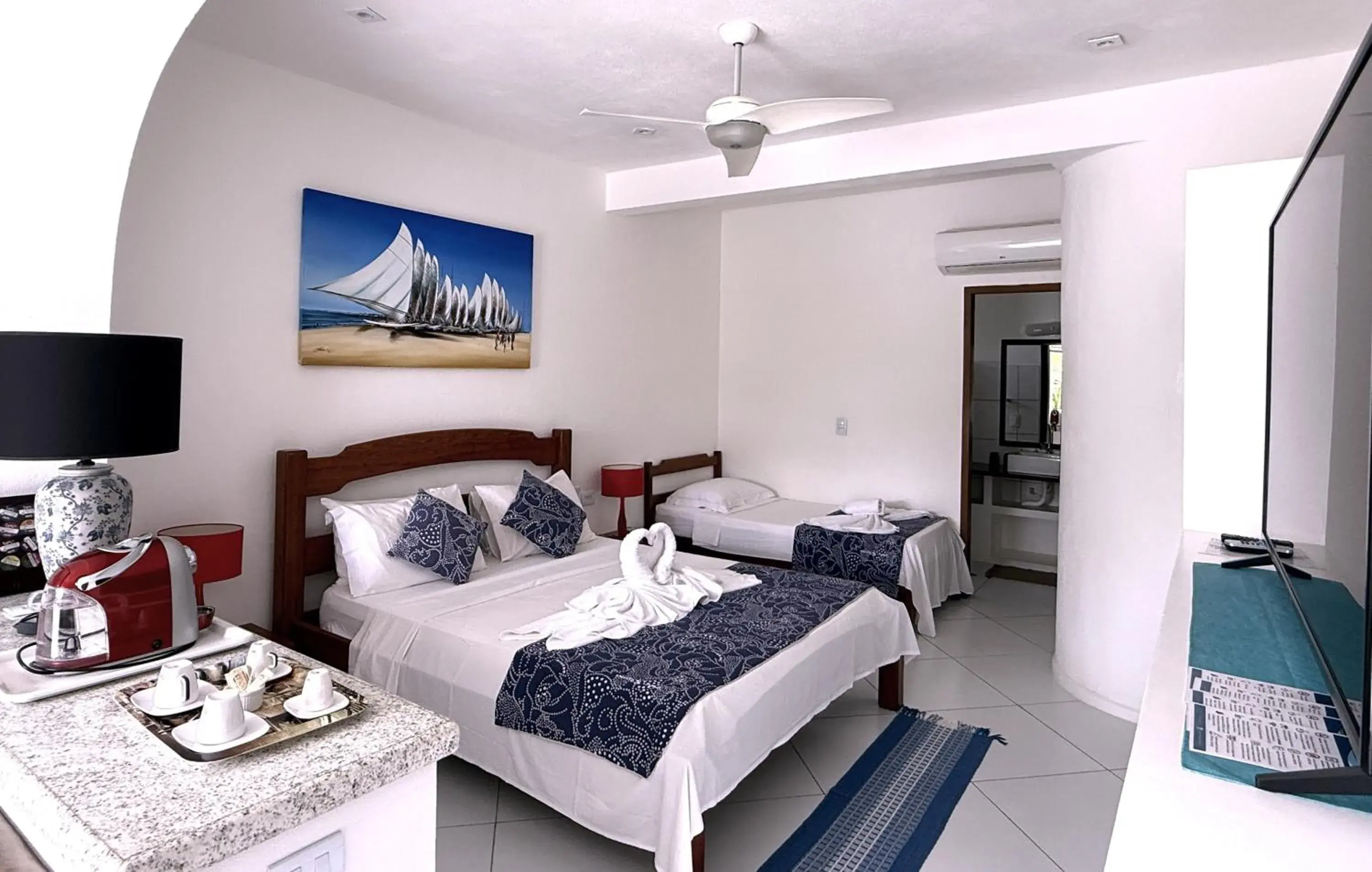 Top Floor Suite Deluxe Double Room with terrace in Pousada Caminho da Praia Top Floor Suite Deluxe Double Room with terrace in Pousada Caminho da Praia