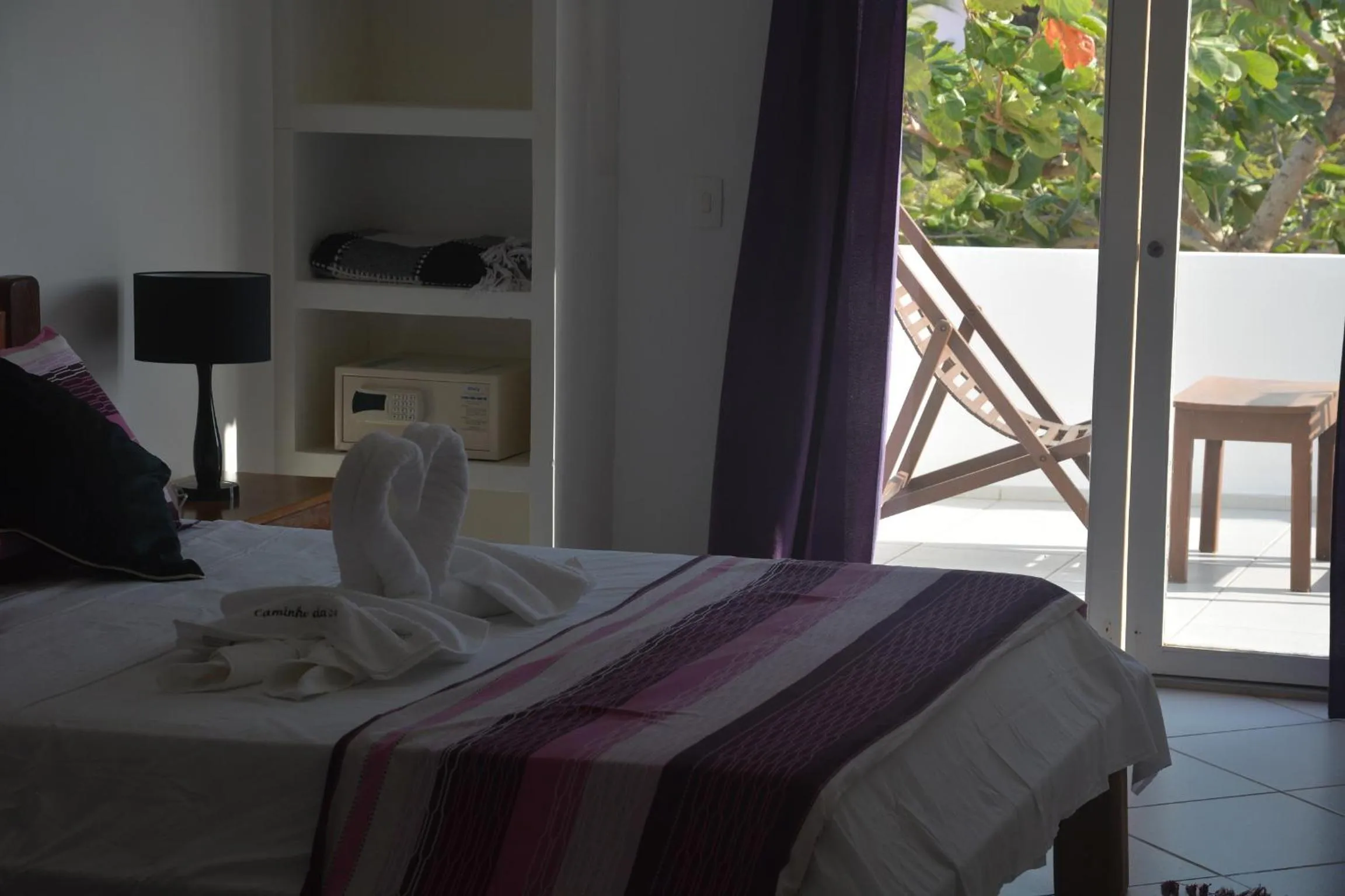 Bed in Pousada Caminho da Praia