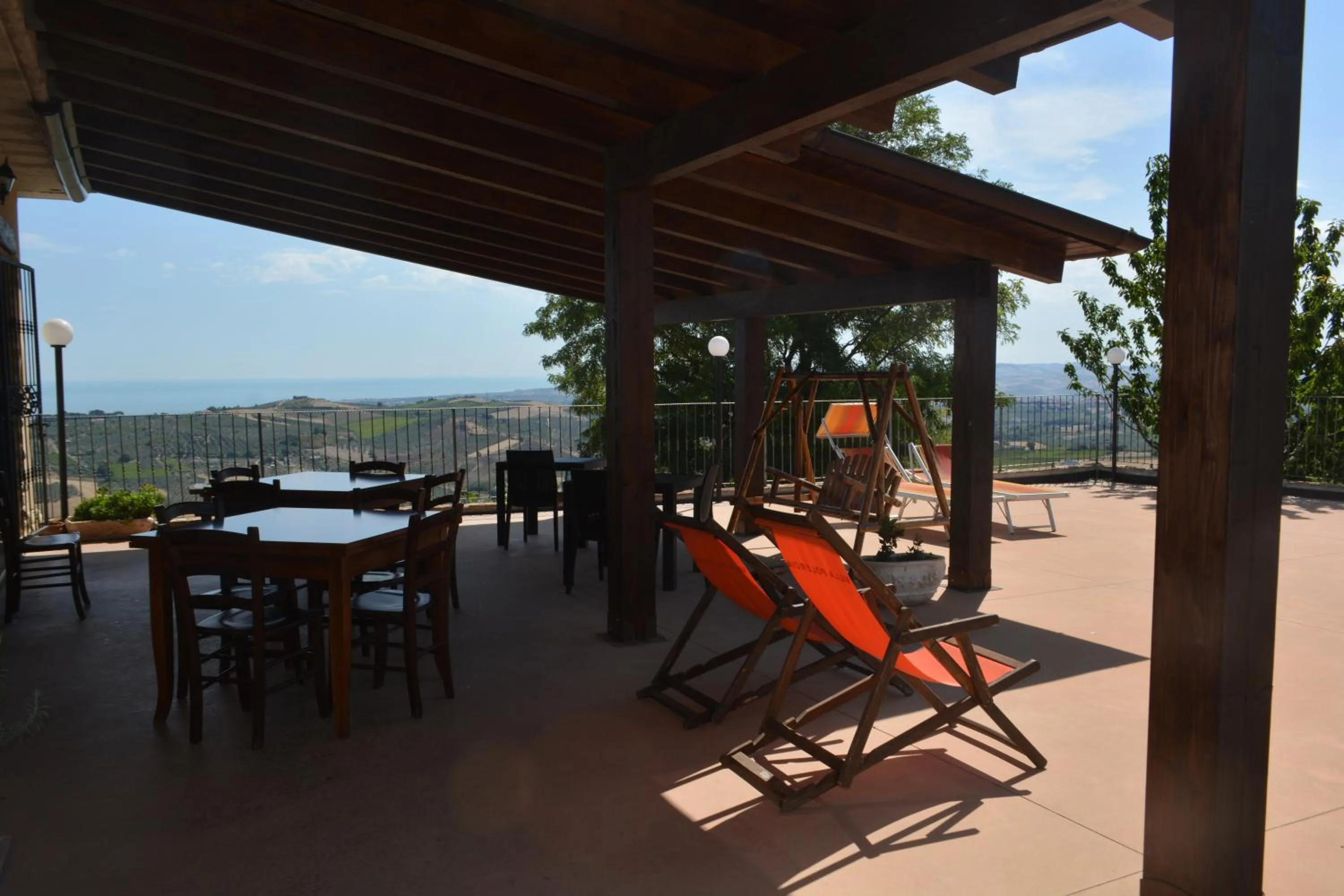 Patio in Villa Polercia