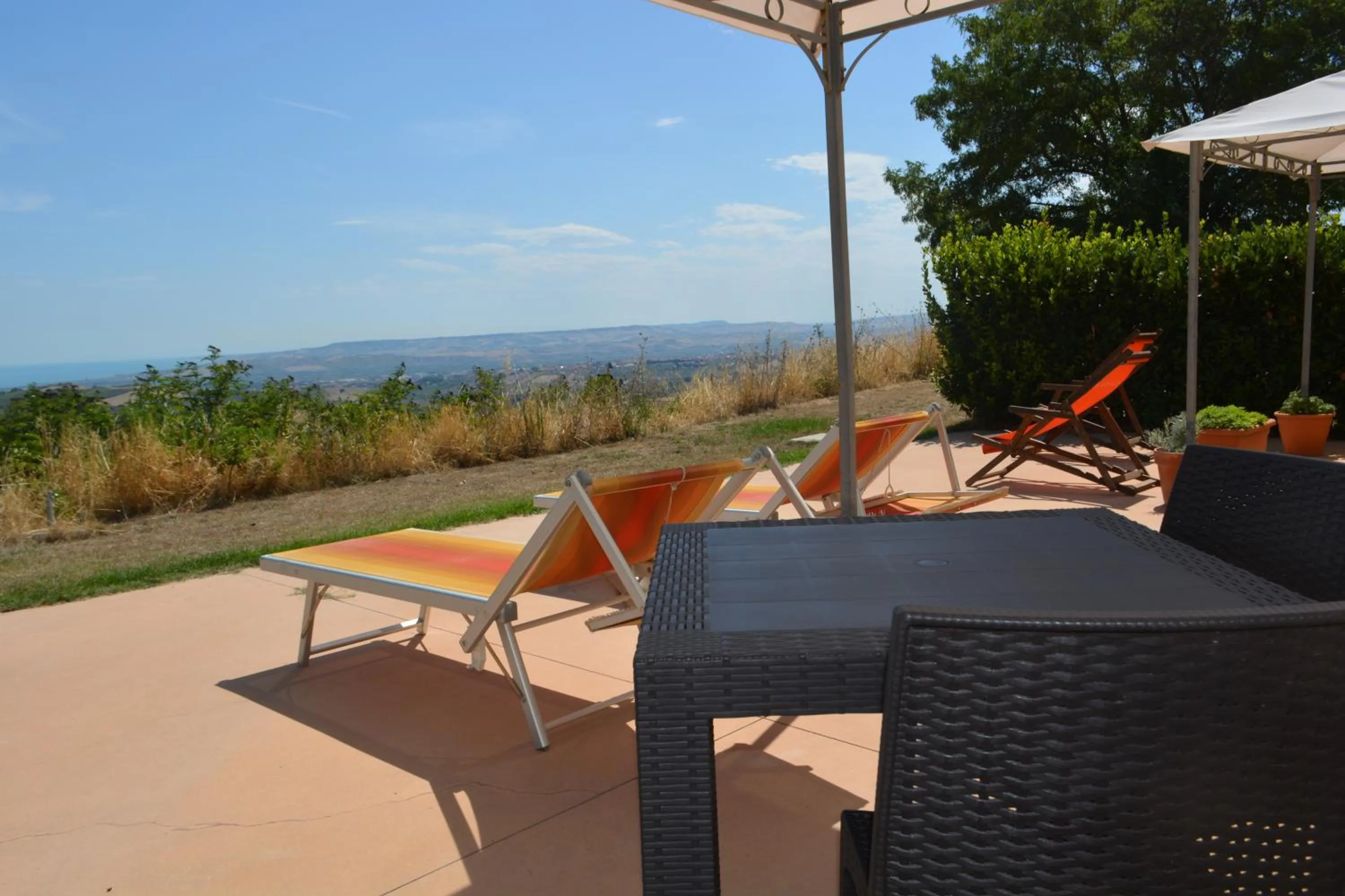 Patio in Villa Polercia
