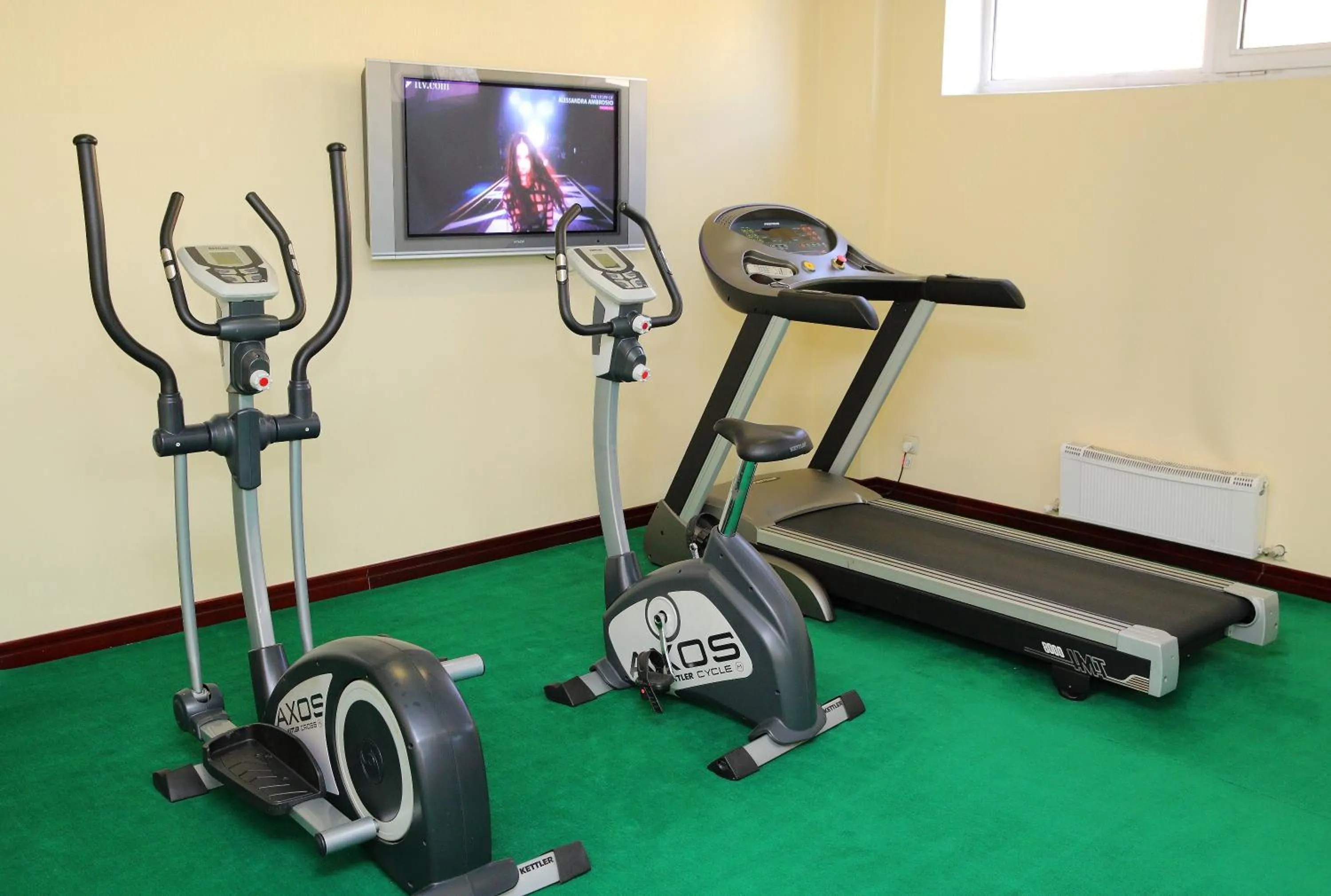 Fitness centre/facilities in Park Hotel Bishkek