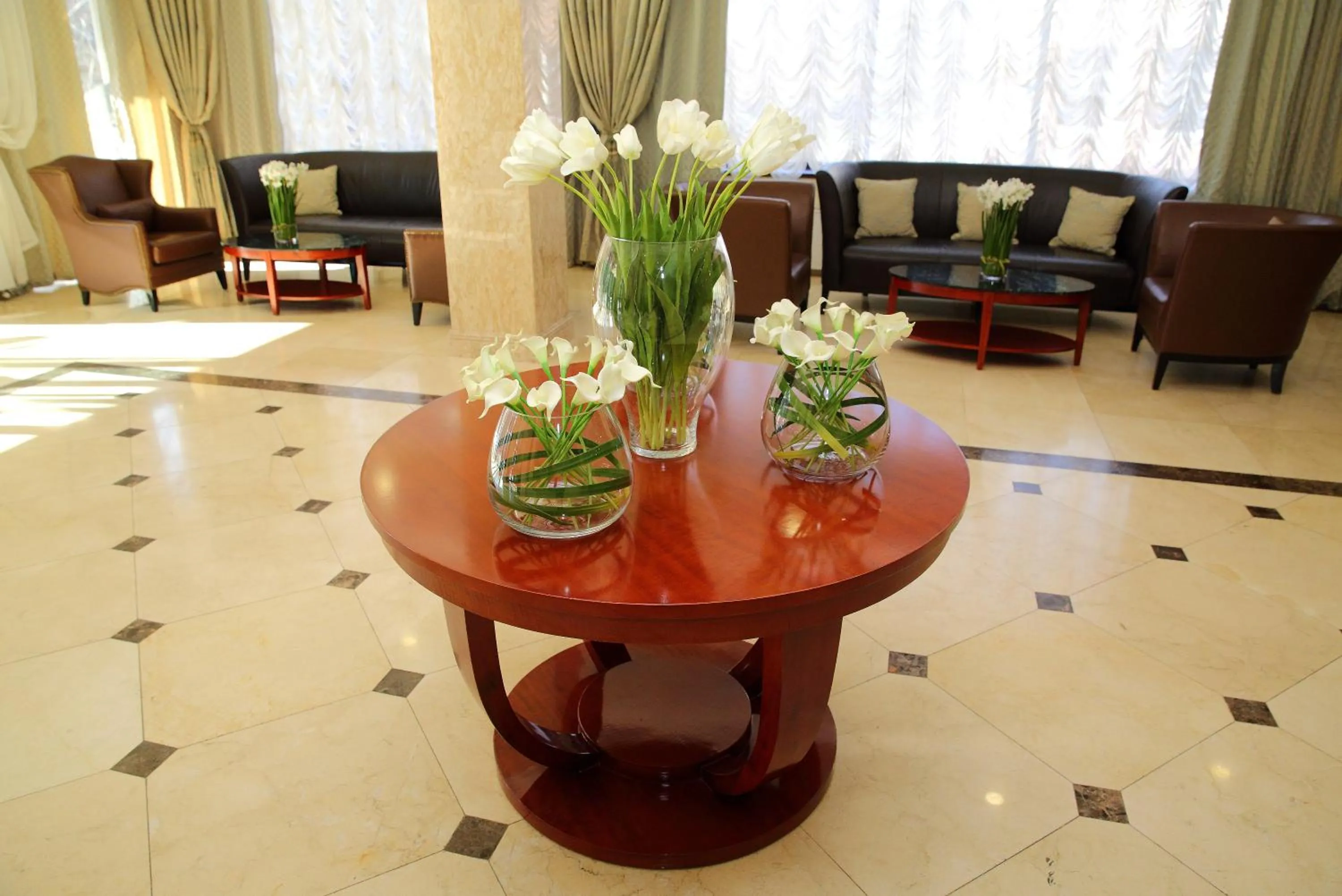 Lobby or reception in Park Hotel Bishkek