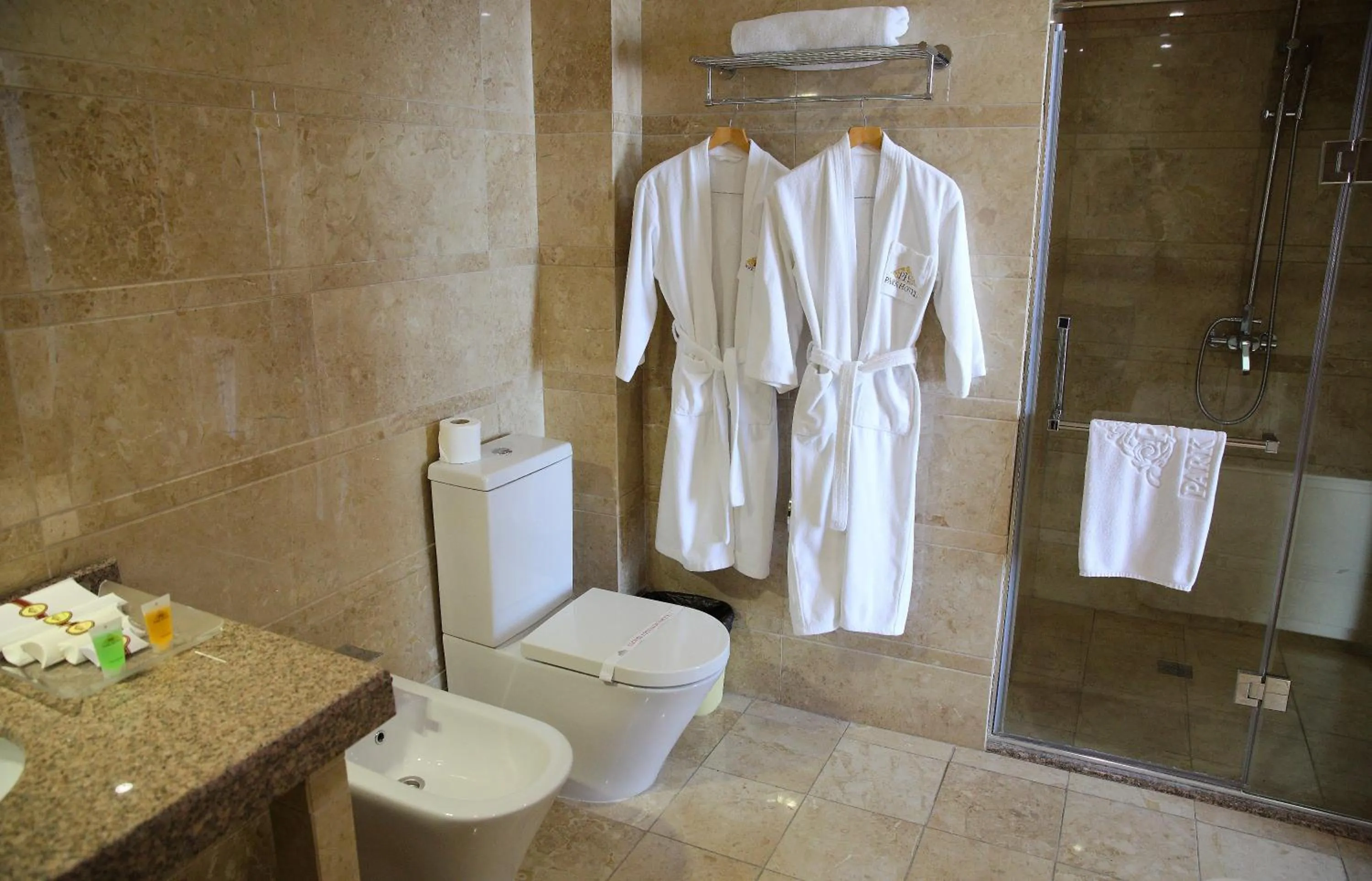 Shower in Park Hotel Bishkek