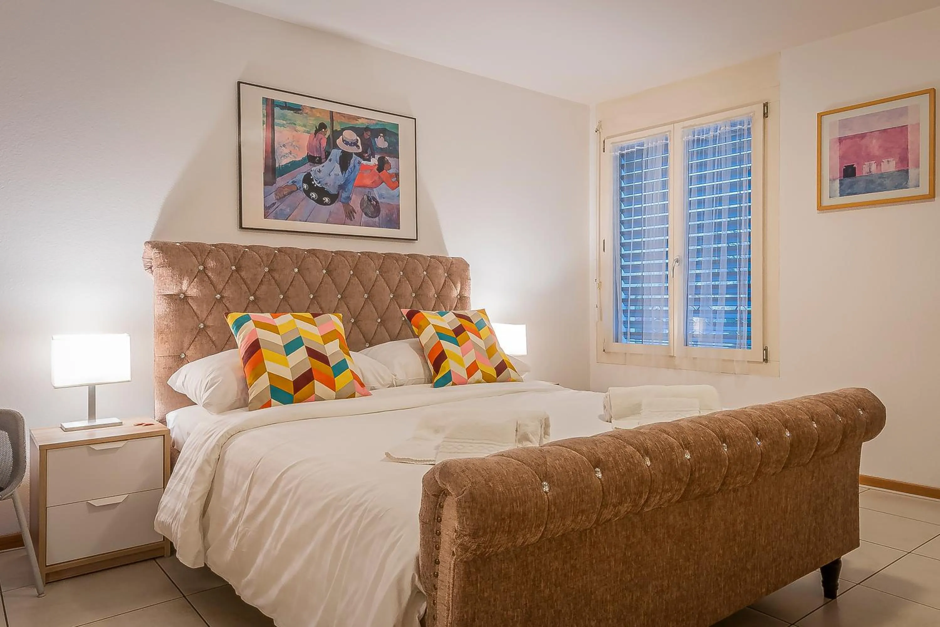 Bedroom, Bed in Los Lorentes Residences Bulle