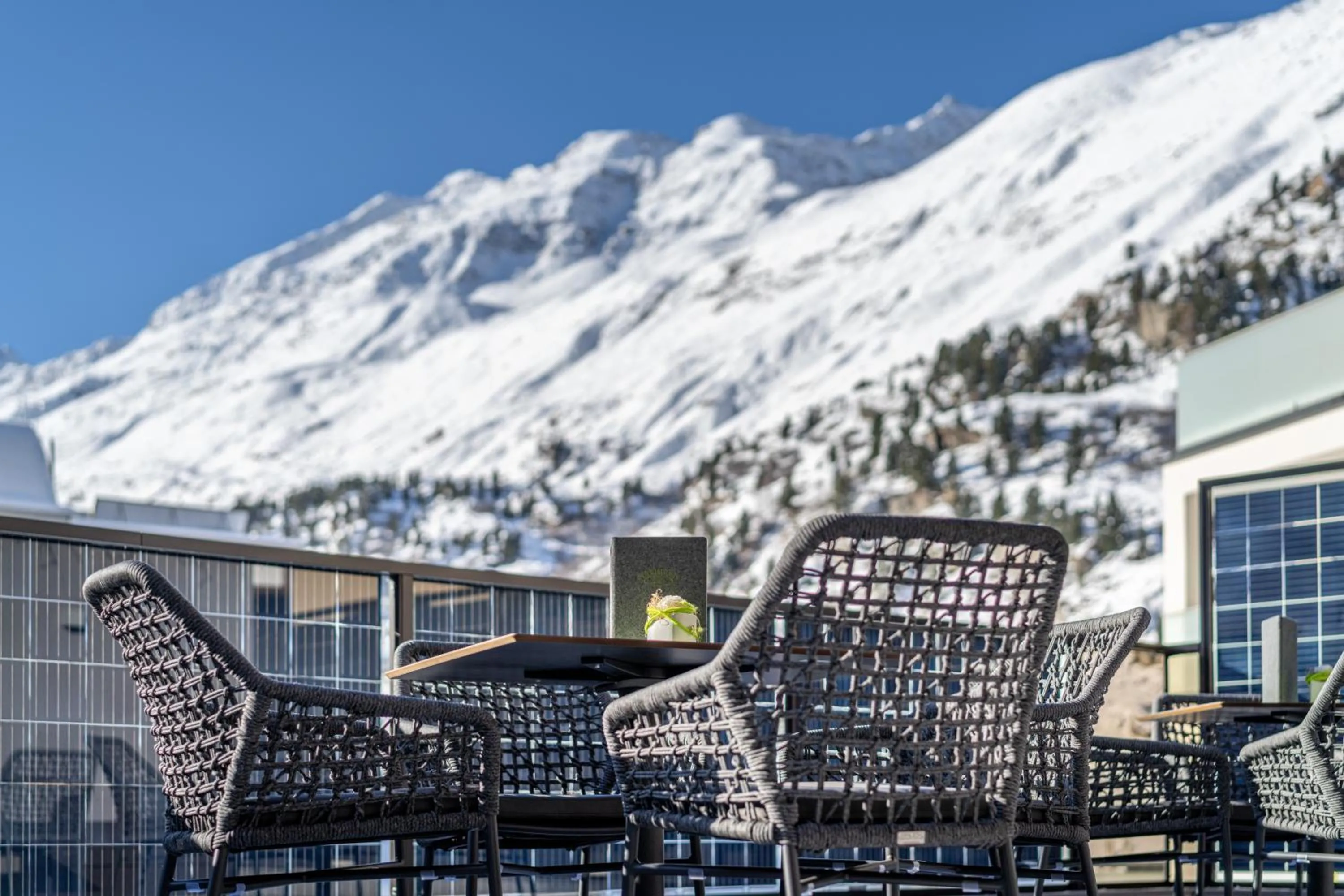 Balcony/Terrace in Hotel Mathiesn