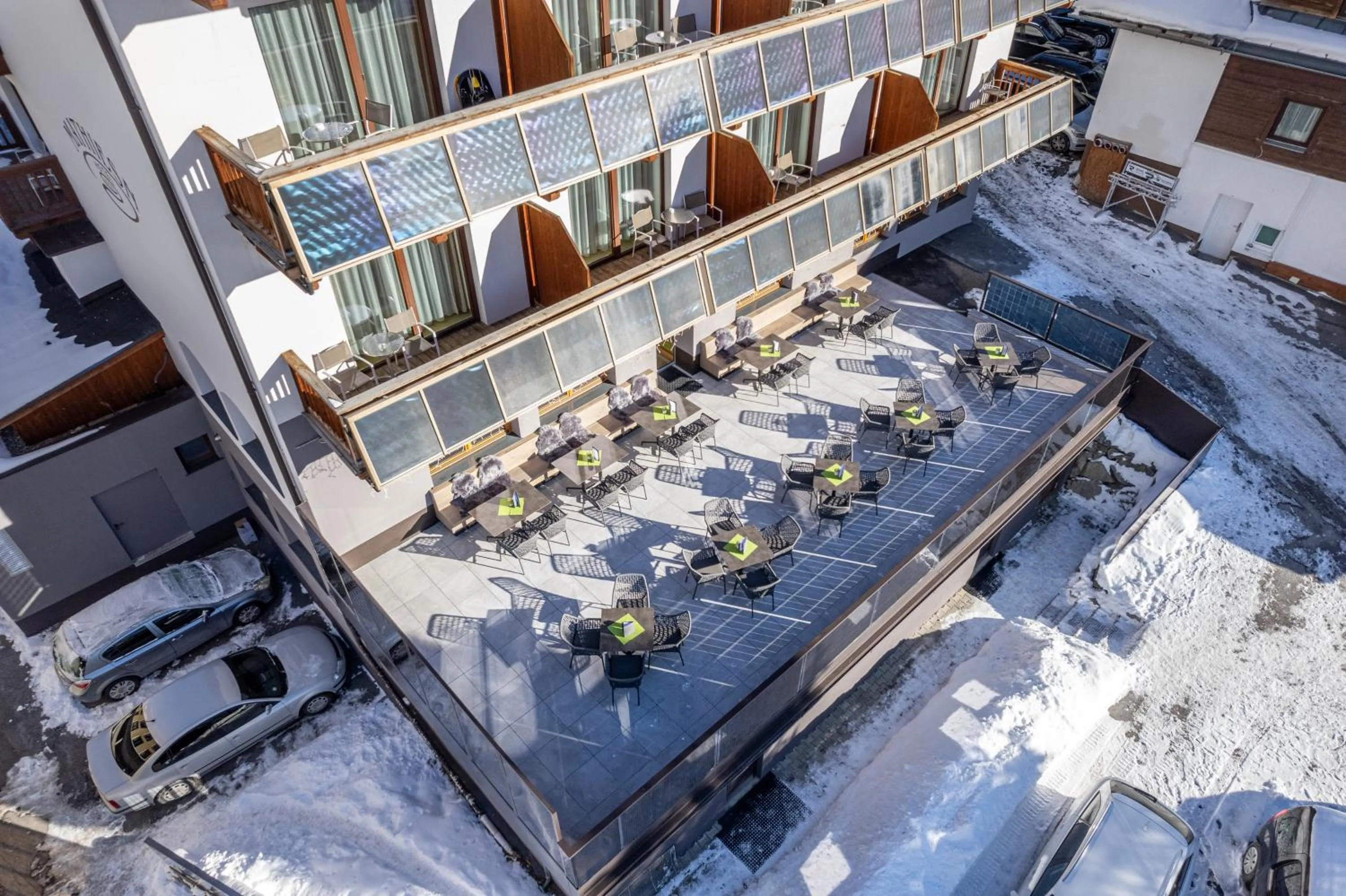 Balcony/Terrace in Hotel Mathiesn