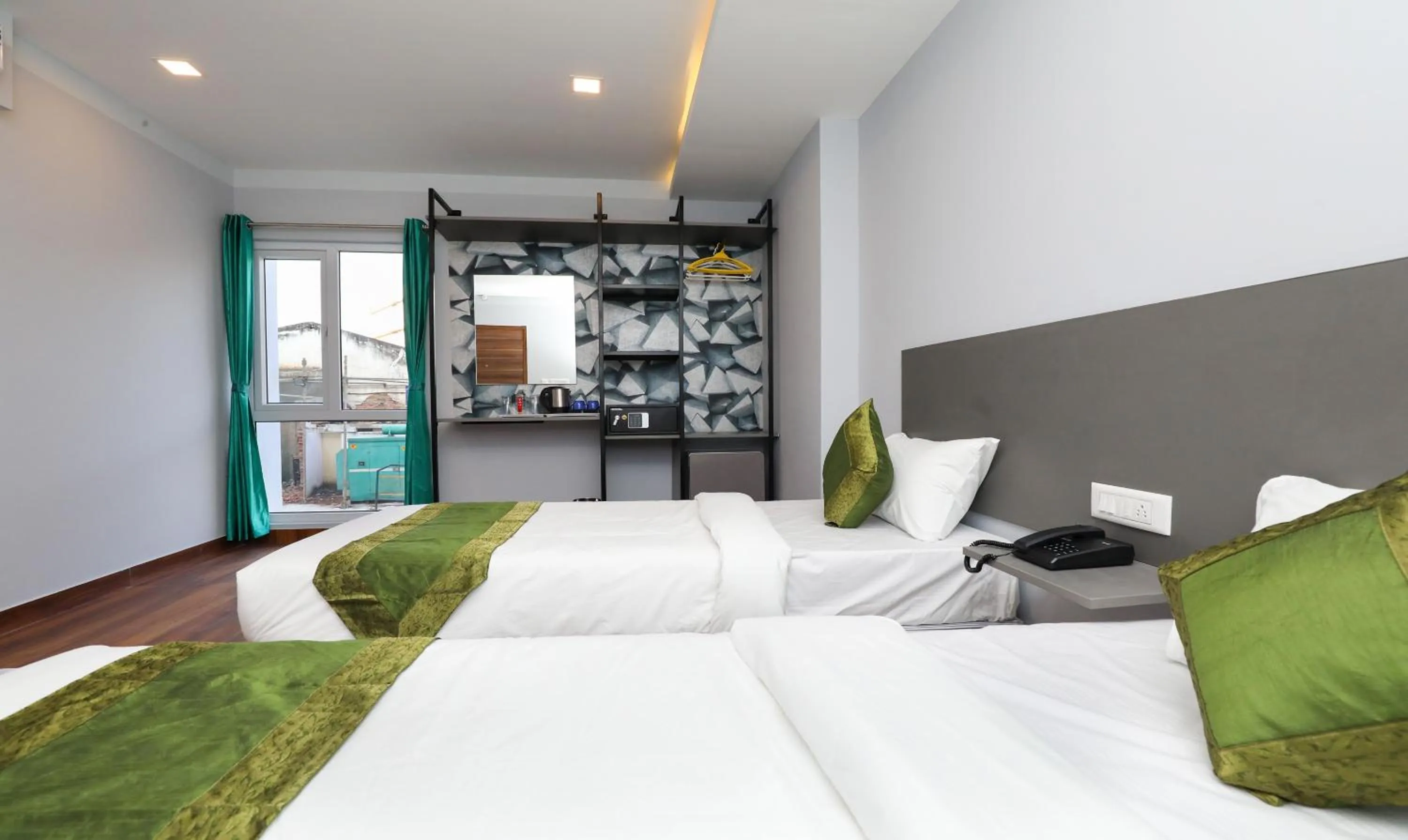 Bedroom, Bed in Treebo Apple Villa