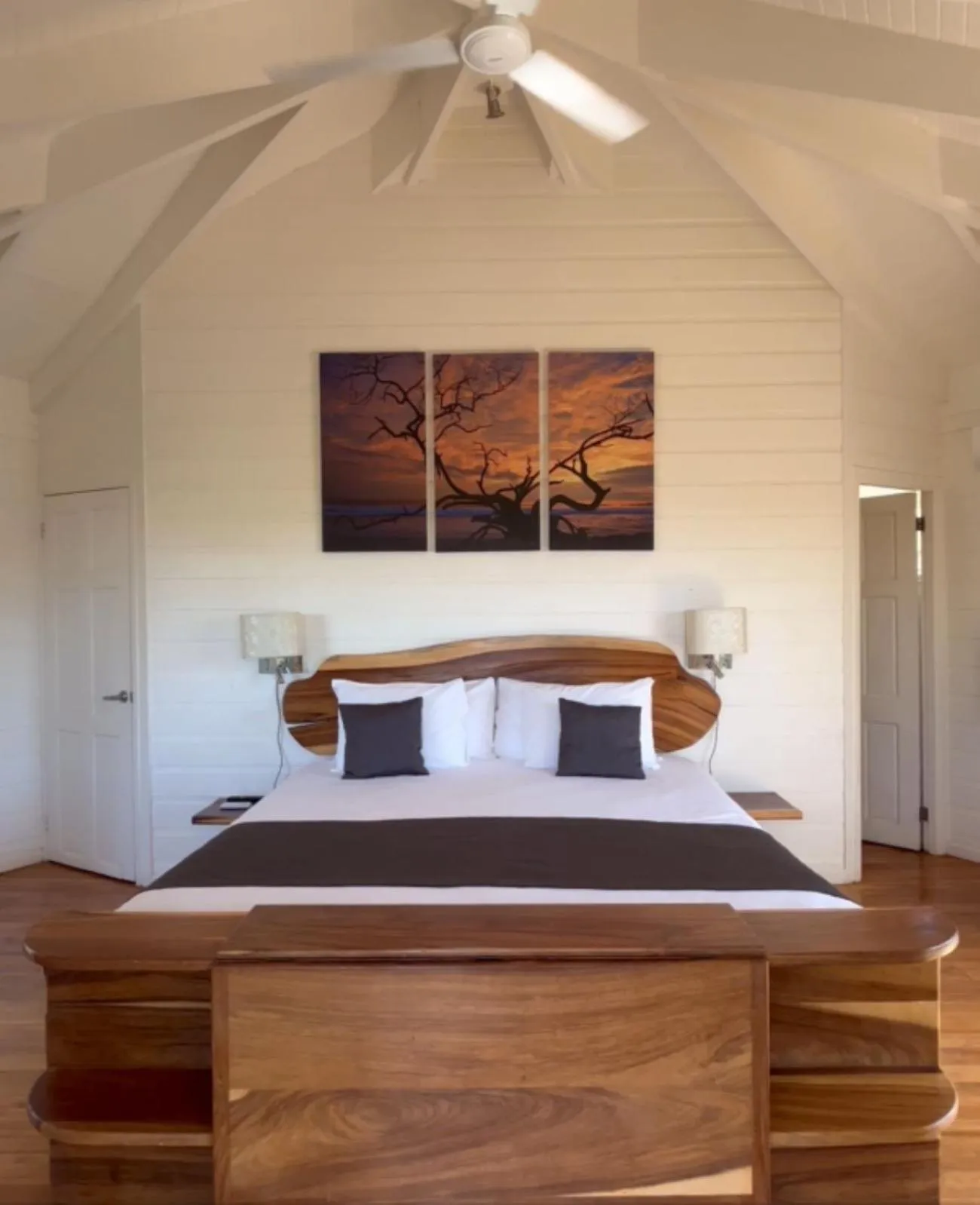 Bed in Mikado Natural Lodge