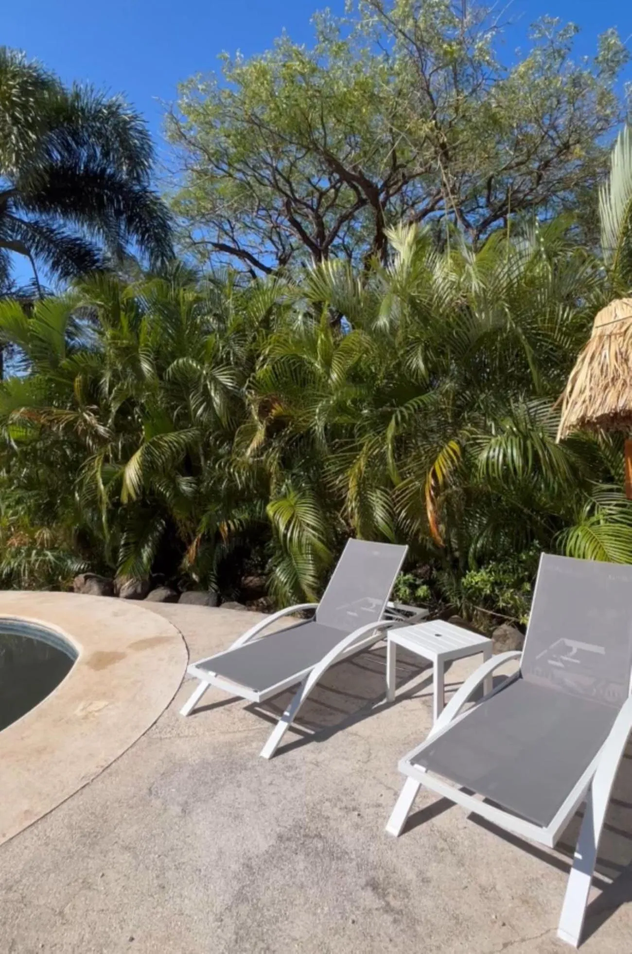 sunbed in Mikado Natural Lodge