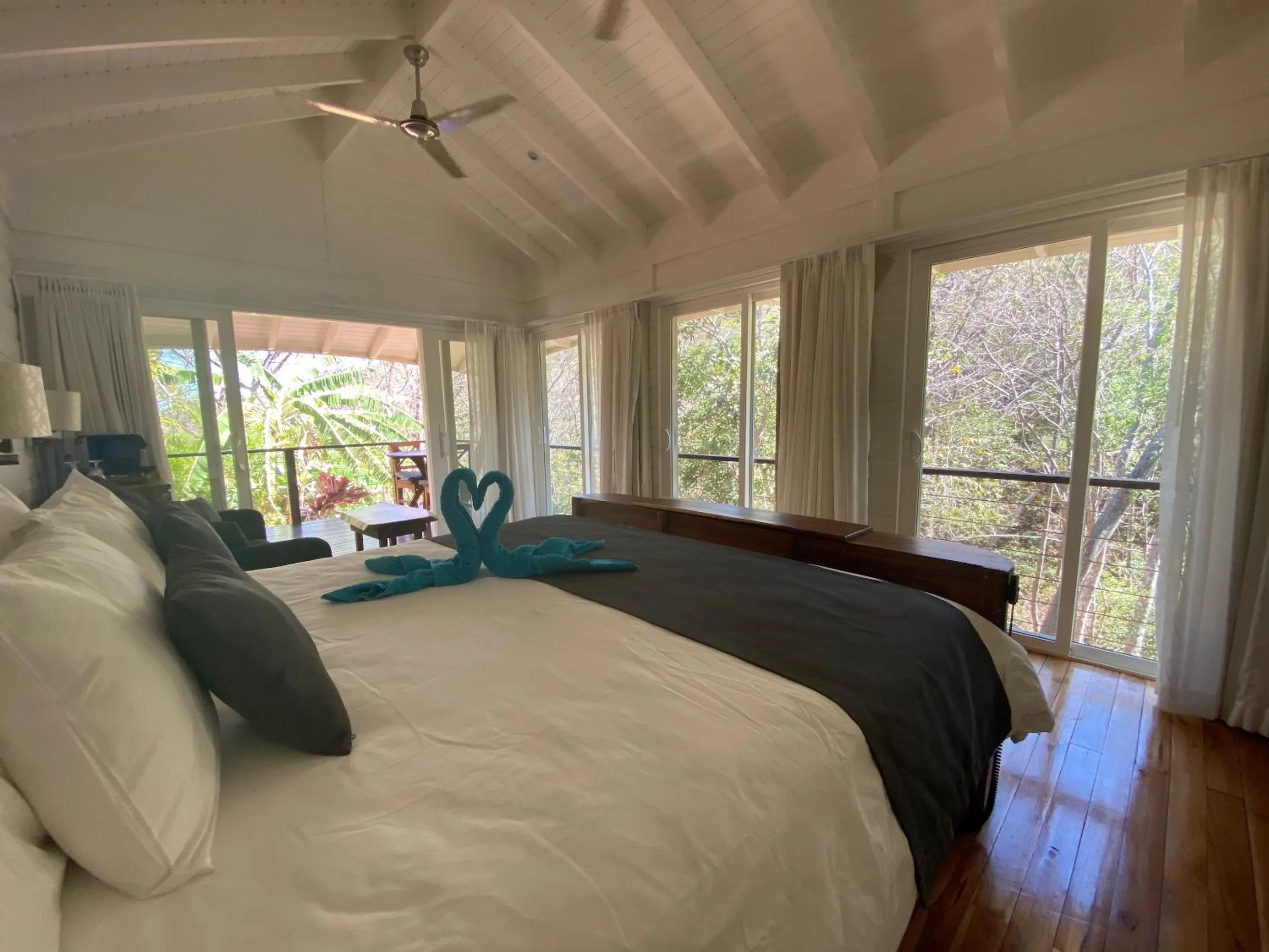 Bed in Mikado Natural Lodge