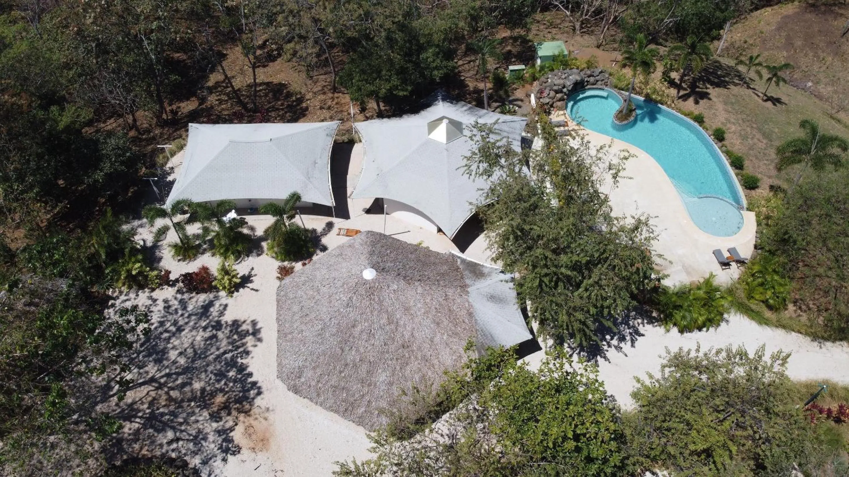 Bird's eye view in Mikado Natural Lodge