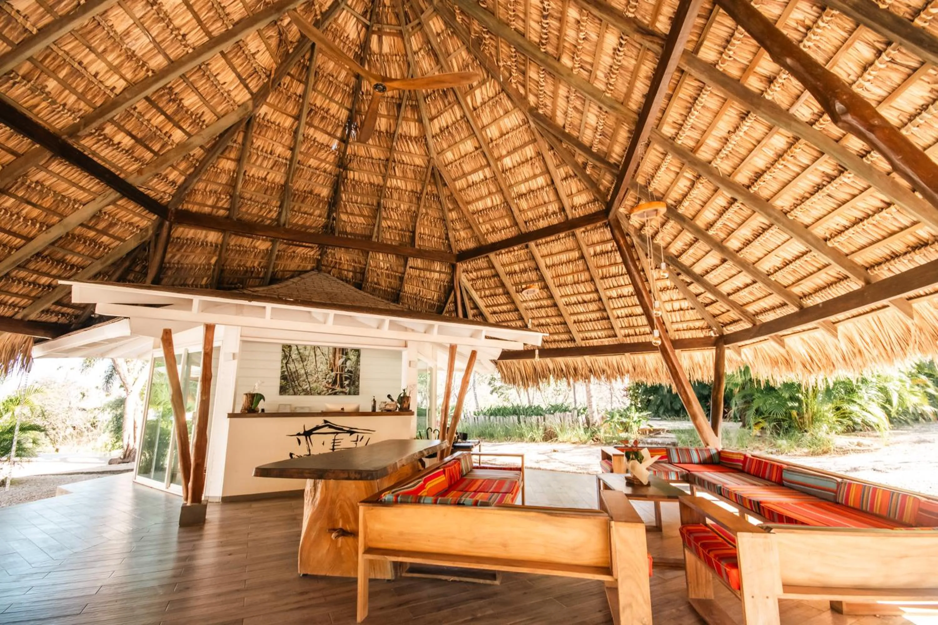 Living room in Mikado Natural Lodge