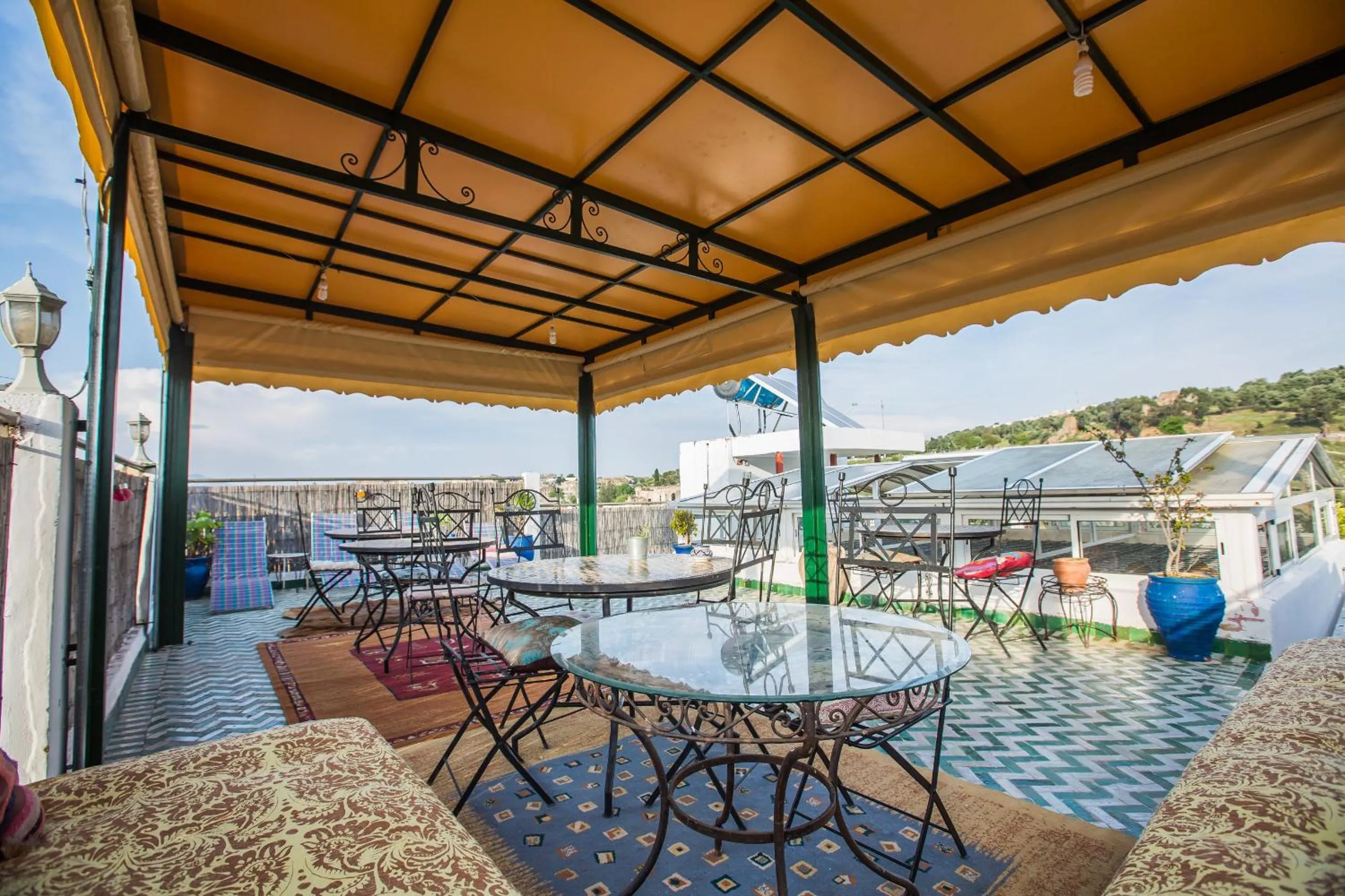Balcony/Terrace in Riad L'Artiste