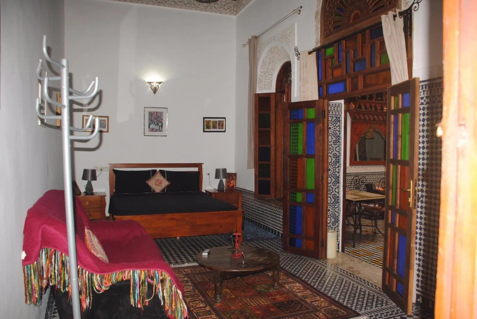 Bed in Riad L'Artiste