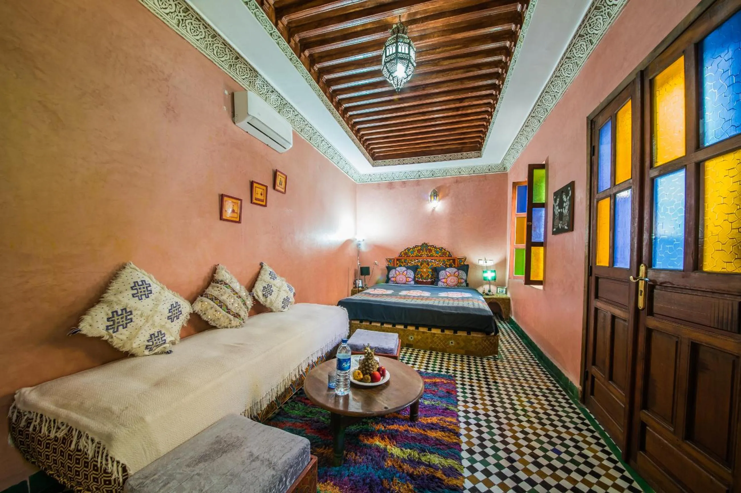 Bed in Riad L'Artiste