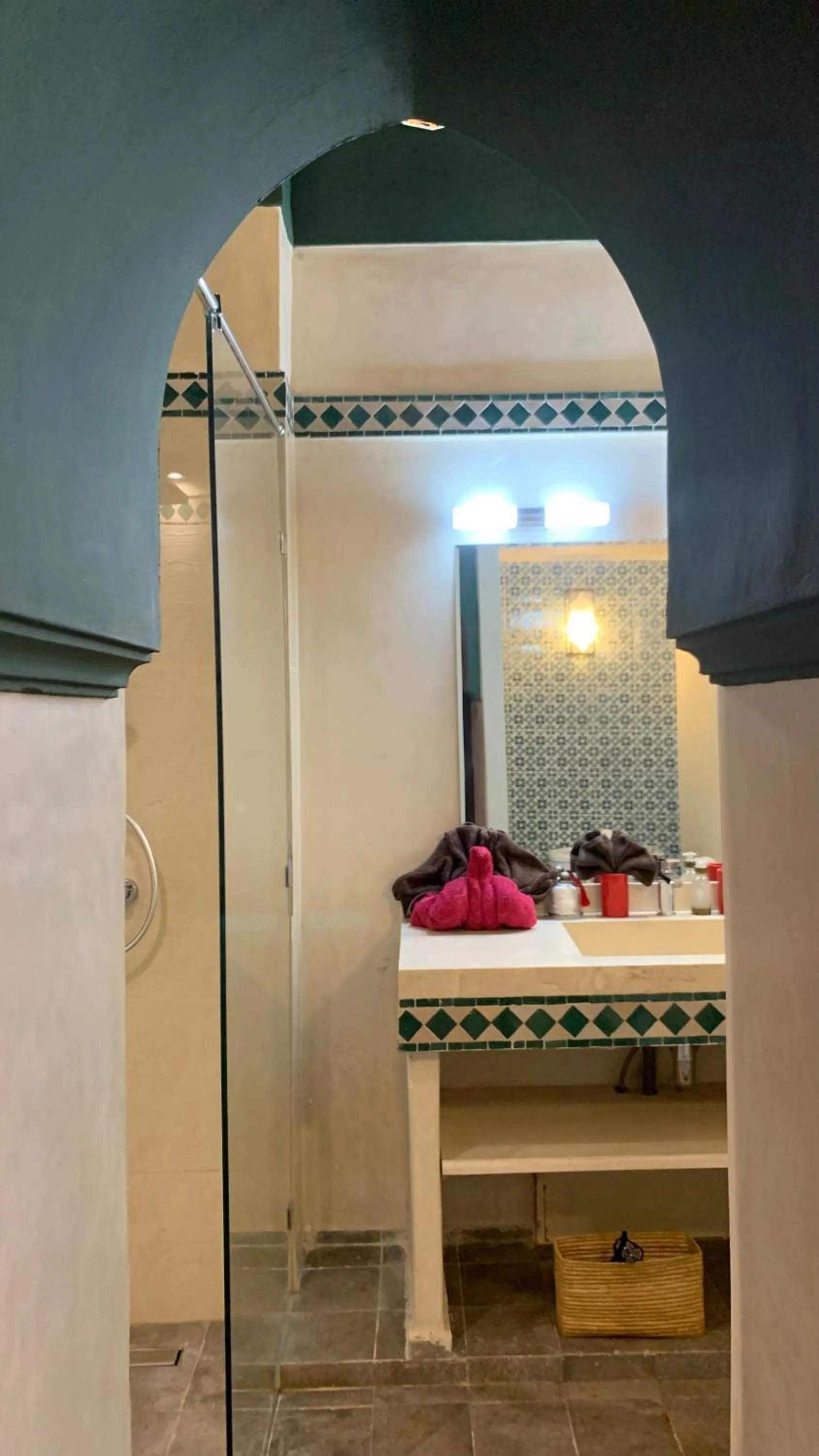 Bathroom in Riad Boussa