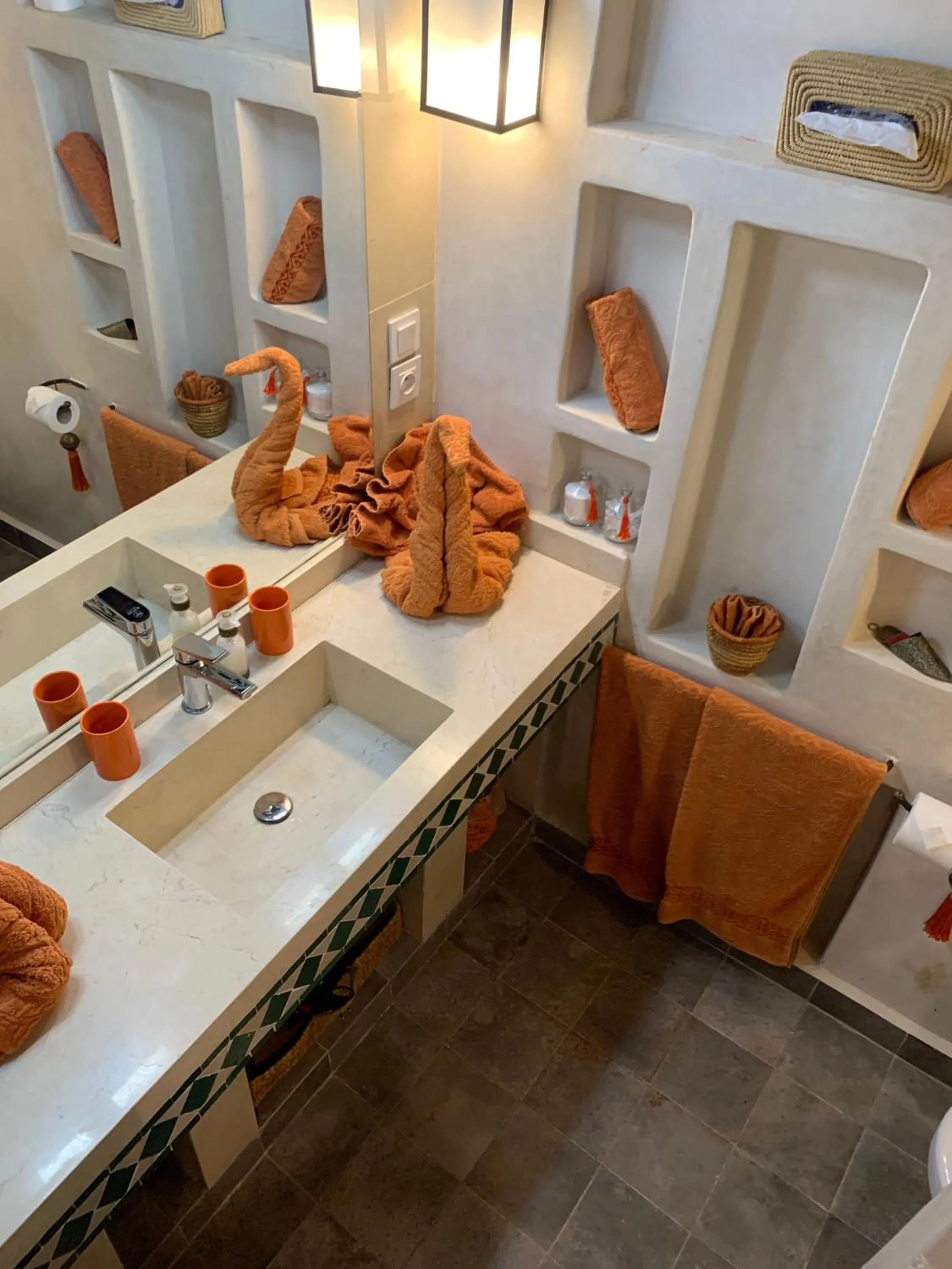 Bathroom in Riad Boussa