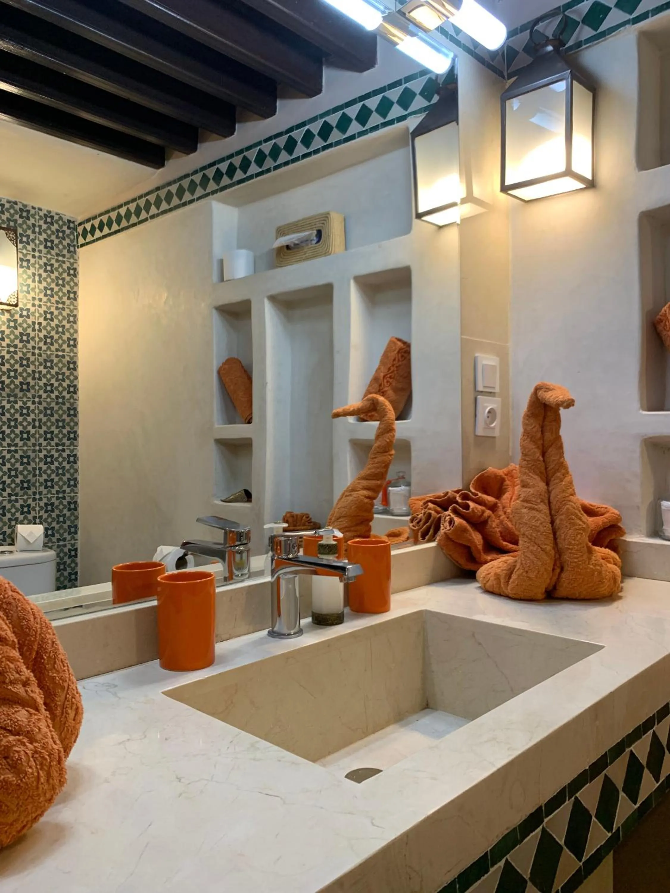 Bathroom in Riad Boussa