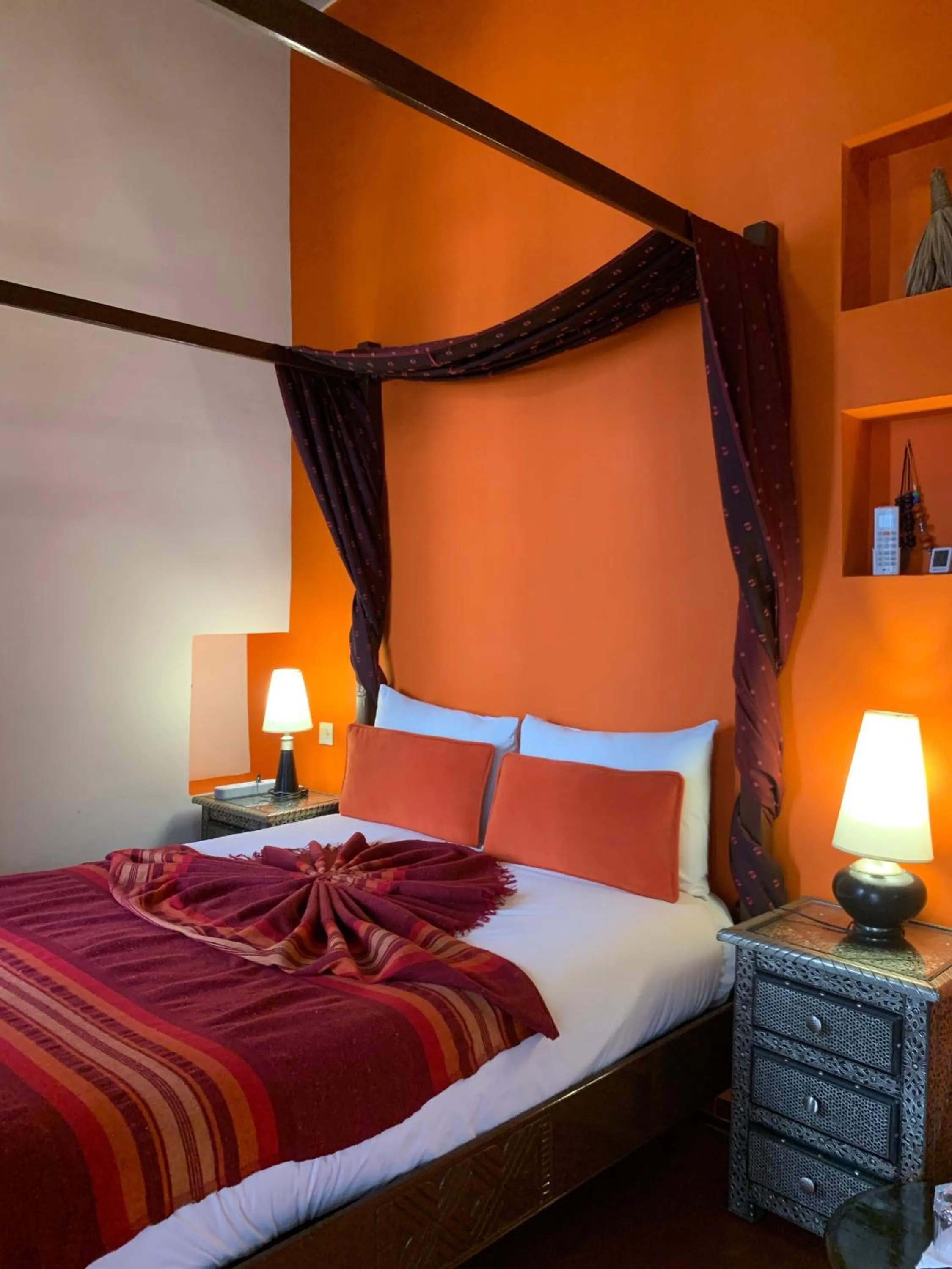 Bedroom, Bed in Riad Boussa