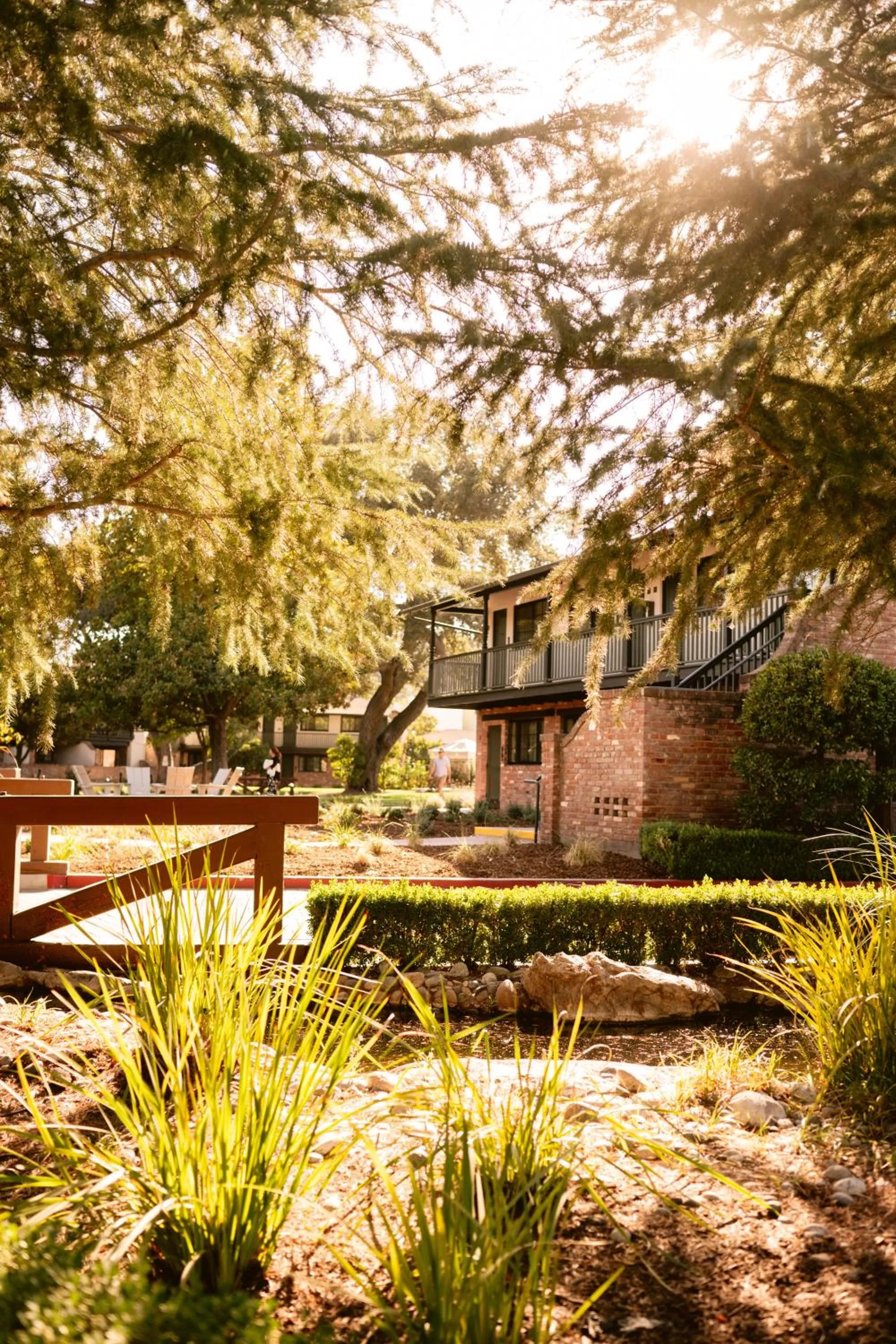 Garden in Paso Robles Inn