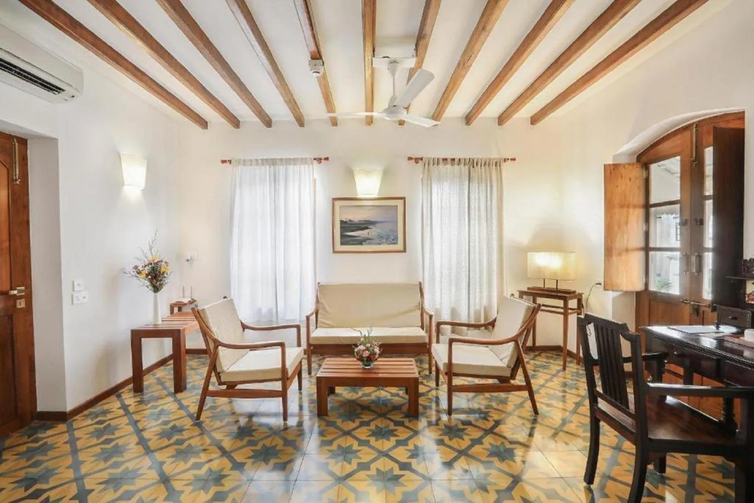 Seating area in Petit Palais