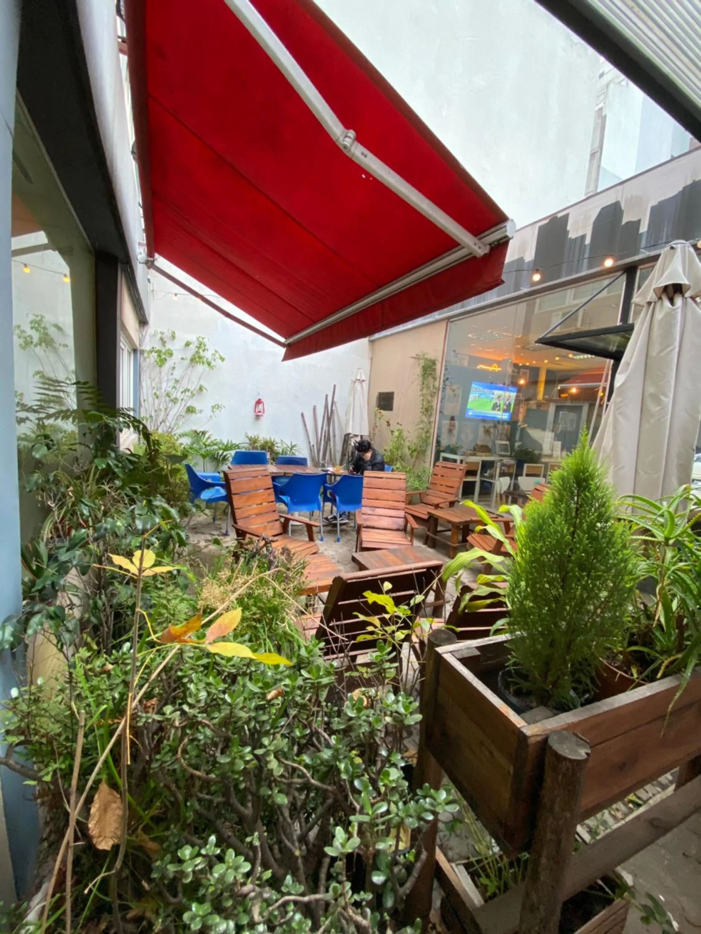 Patio in Hotel Juramento