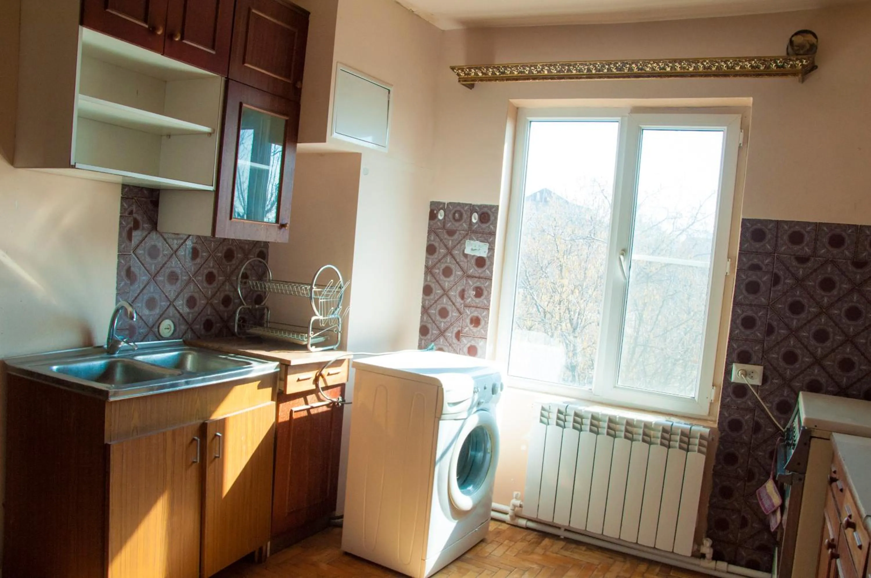 washing machine in Azhdahak B&B in Geghashen , Abovyan