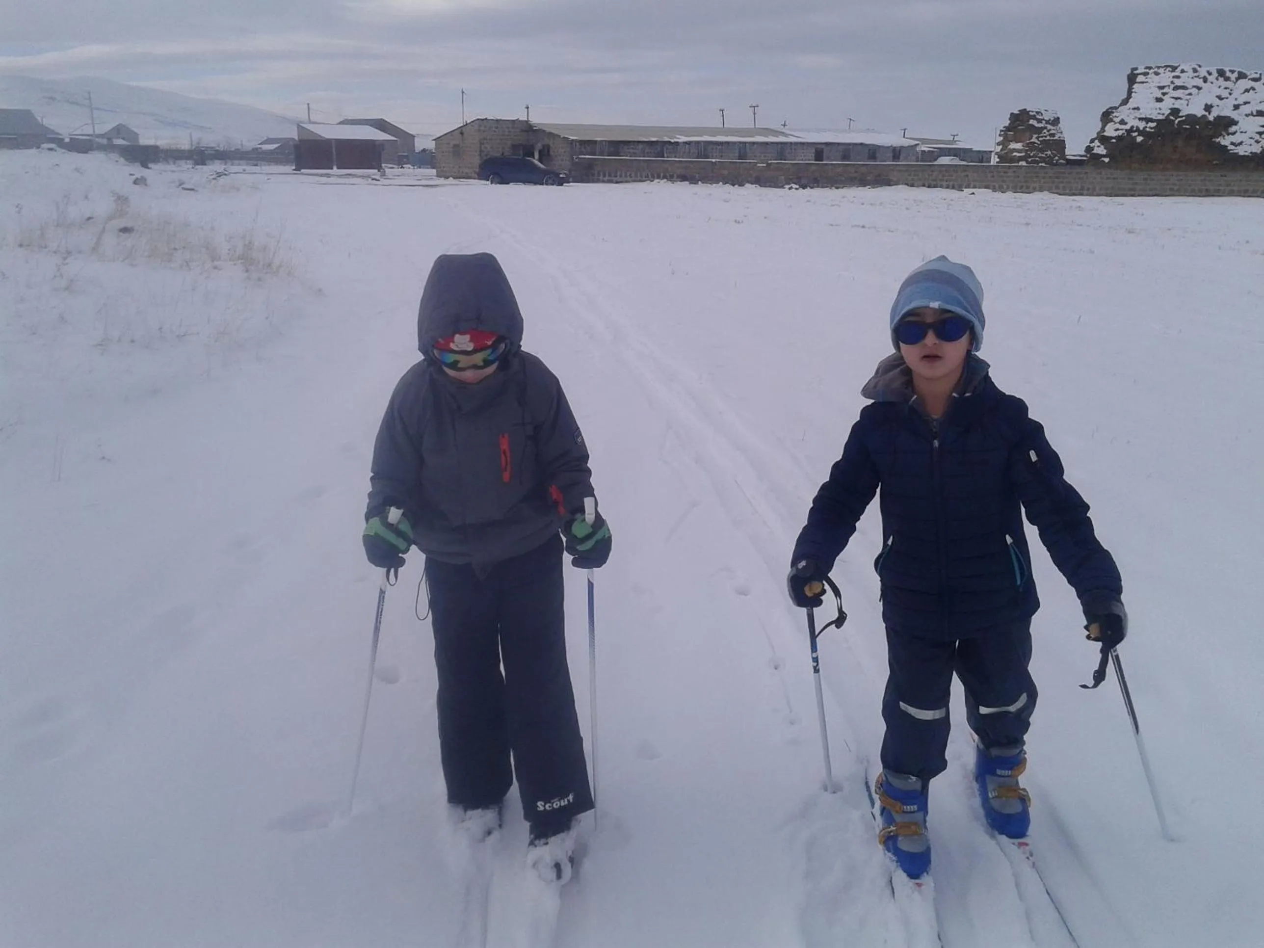 children in Azhdahak B&B in Geghashen , Abovyan
